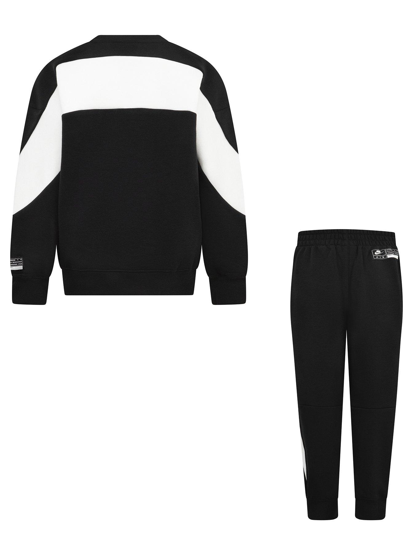 Image 2 of 4 of Nike Kids Unisex Nike Air Crew Tracksuit - Black