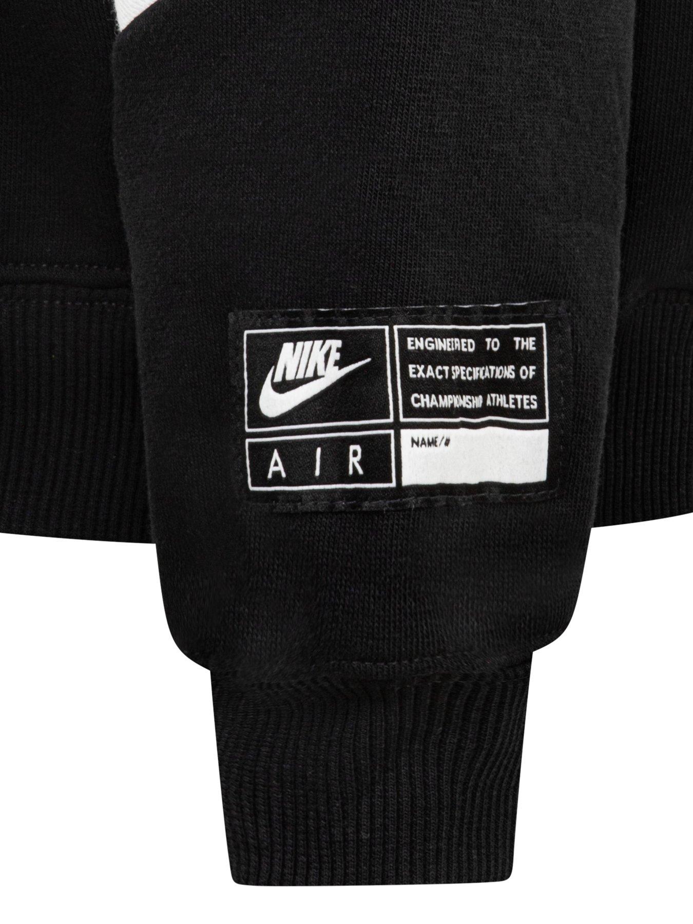 Image 4 of 4 of Nike Kids Unisex Nike Air Crew Tracksuit - Black