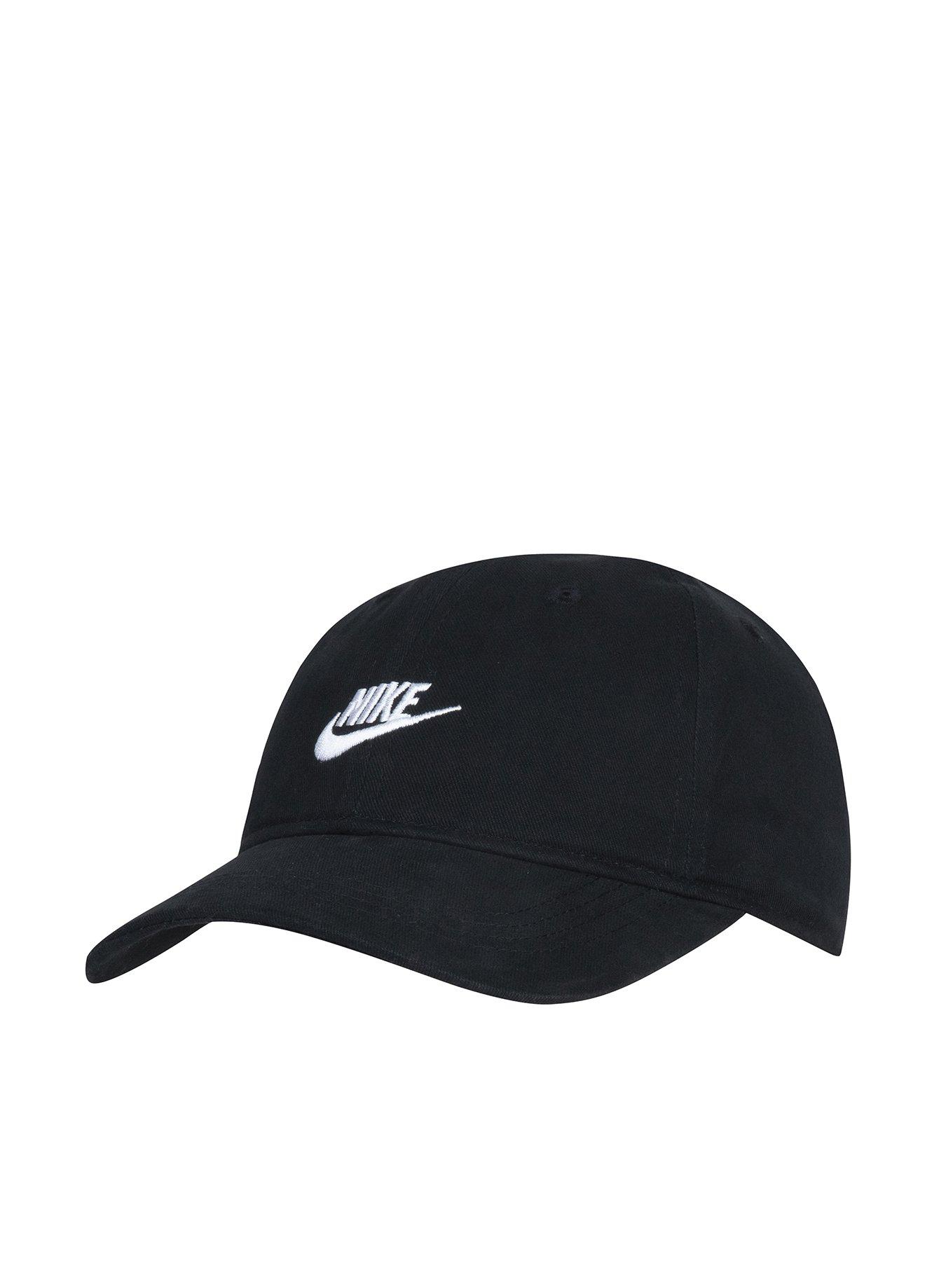 Image 1 of 5 of Nike Kids Futura Curve Brim Cap - Black
