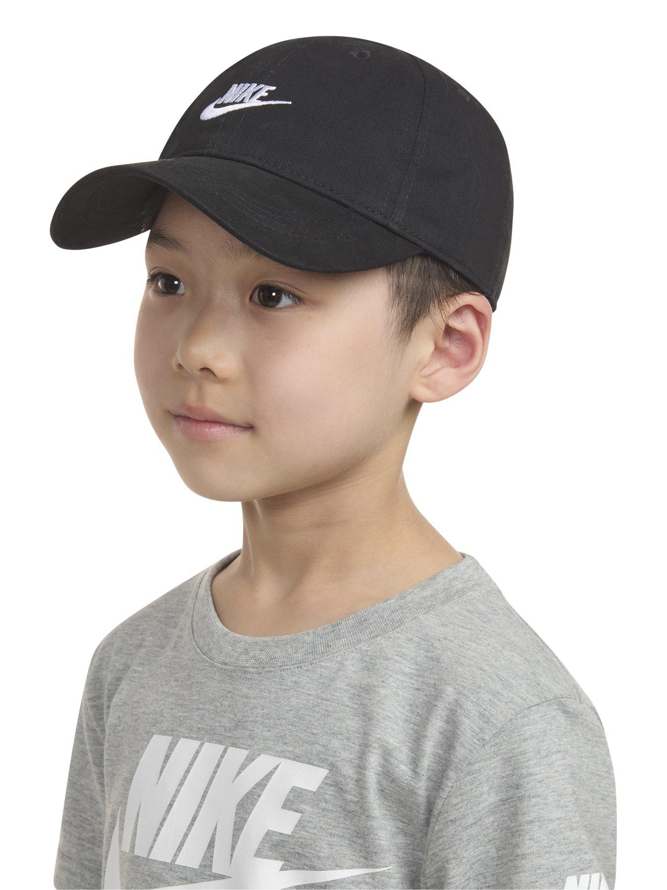 Image 2 of 5 of Nike Kids Futura Curve Brim Cap - Black
