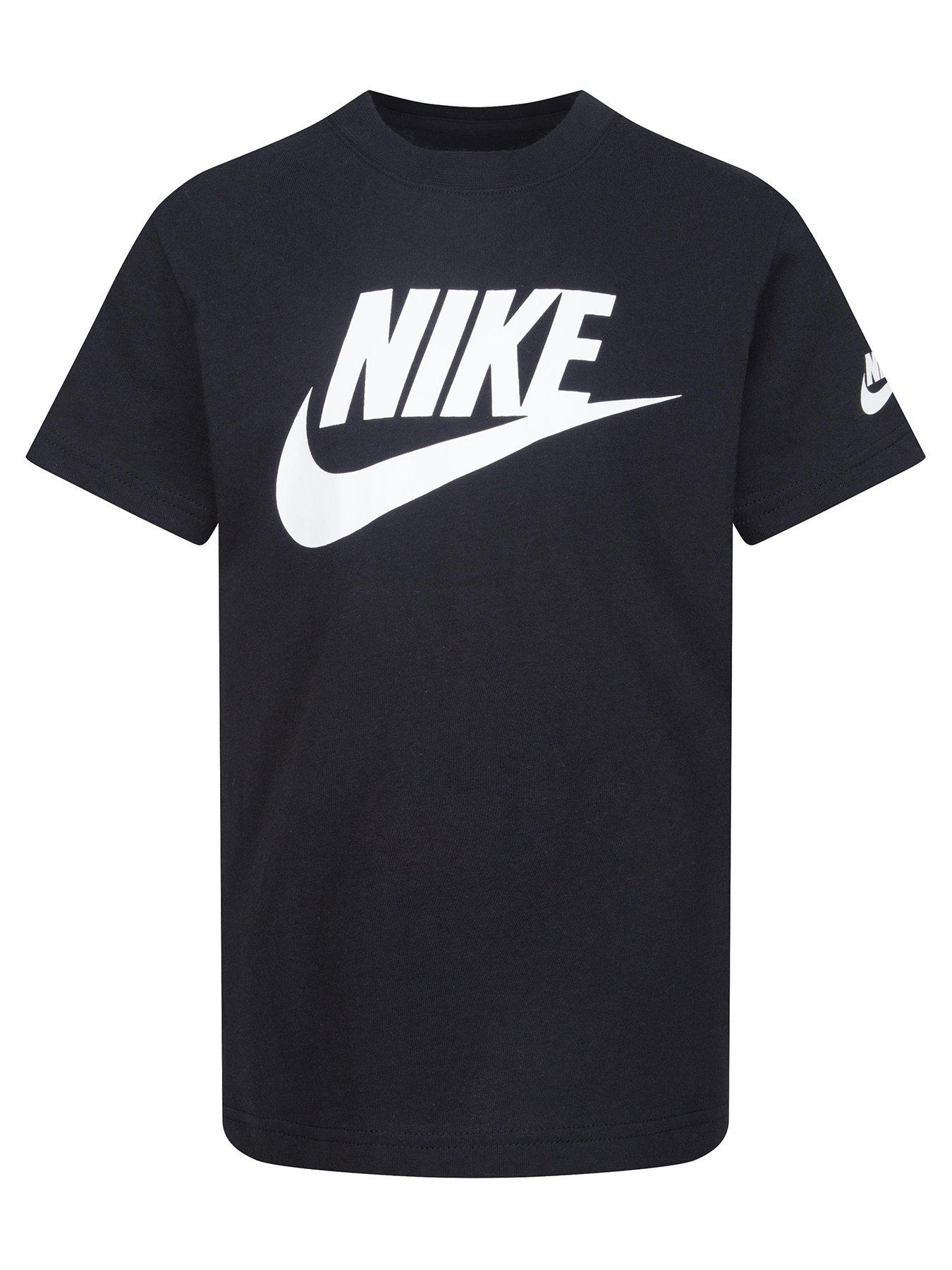 Nike Kids Boys Futura T-Shirt S/S - Black