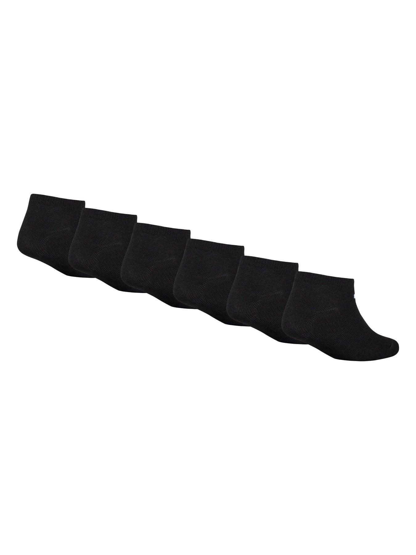 Image 2 of 3 of Nike Kids Unisex Basic No Show Socks 6 Pack - Black
