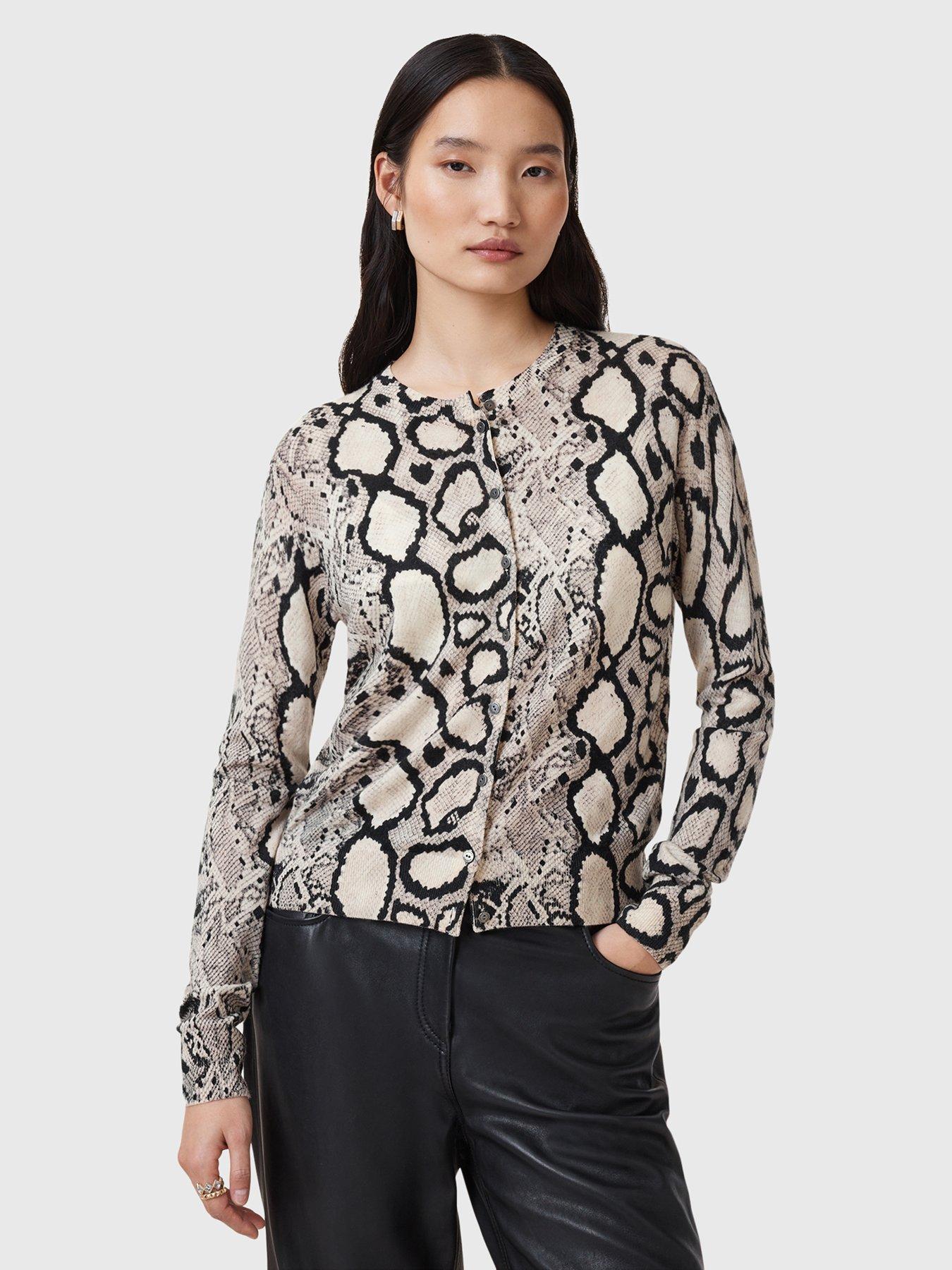 undefined Anouk Slim Fit Merino Wool Cardigan - Multi