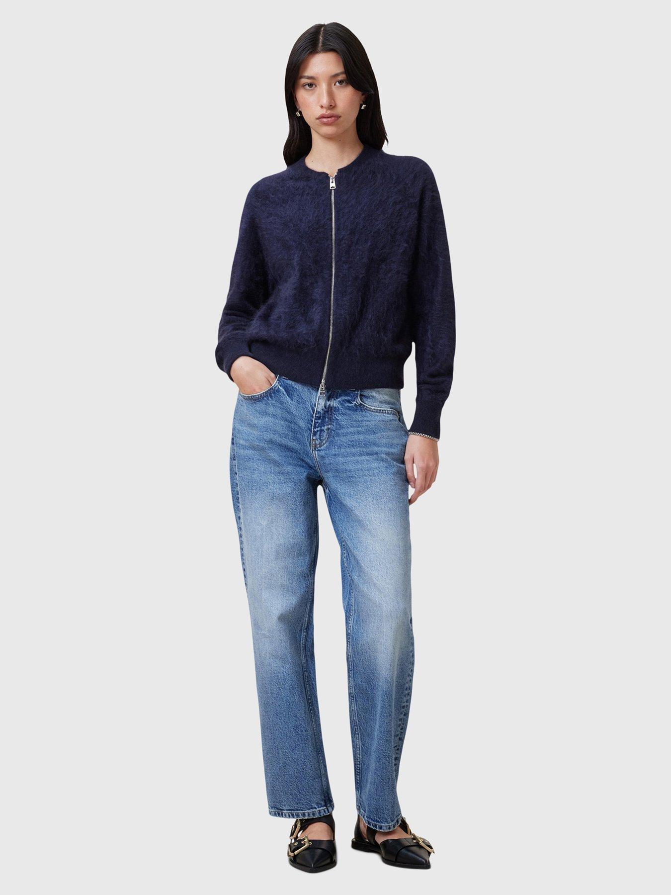 undefined Ida Straight Leg Jeans - Blue