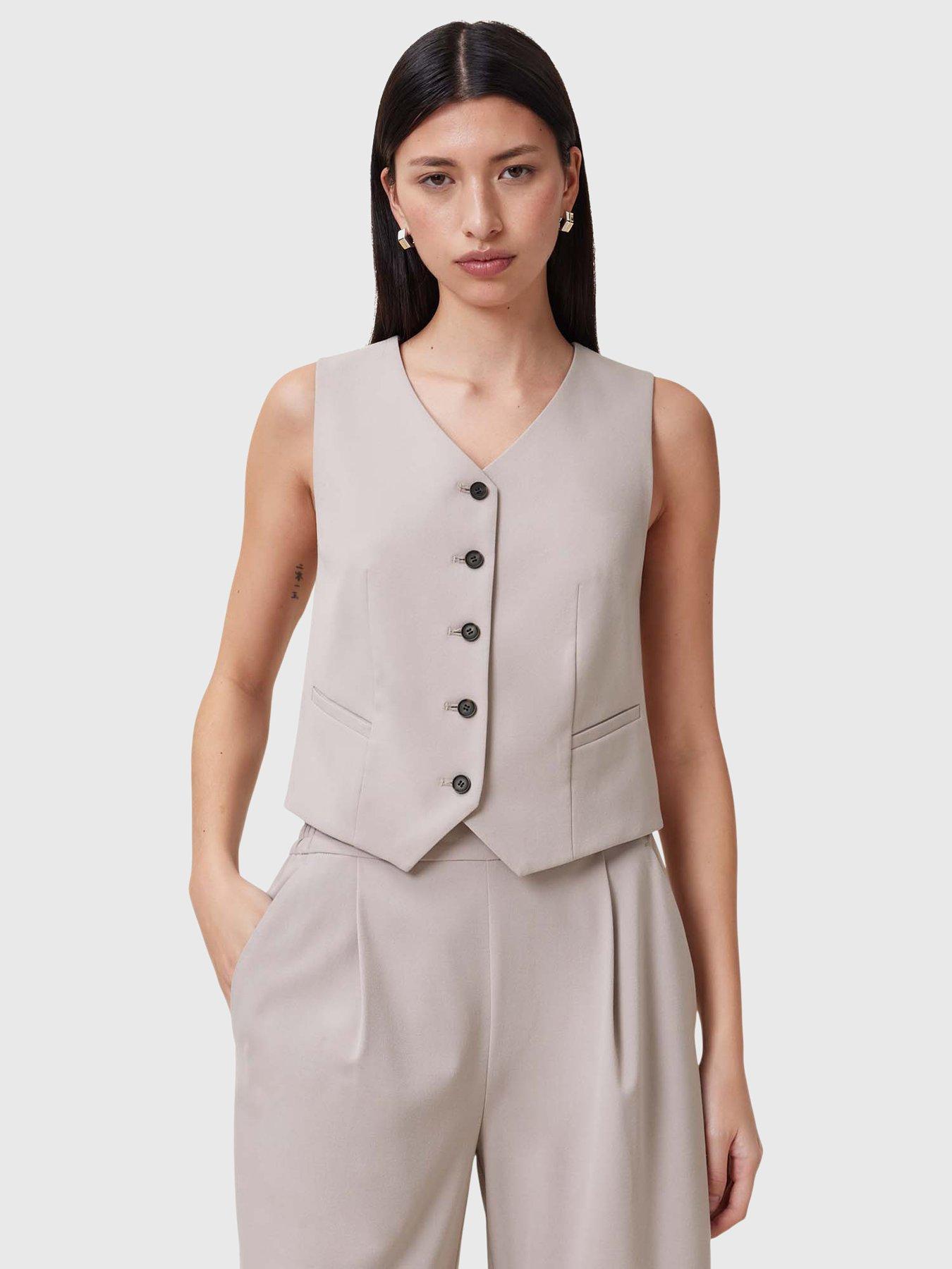 undefined Aleida Lightweight Tri Waistcoat - Brown