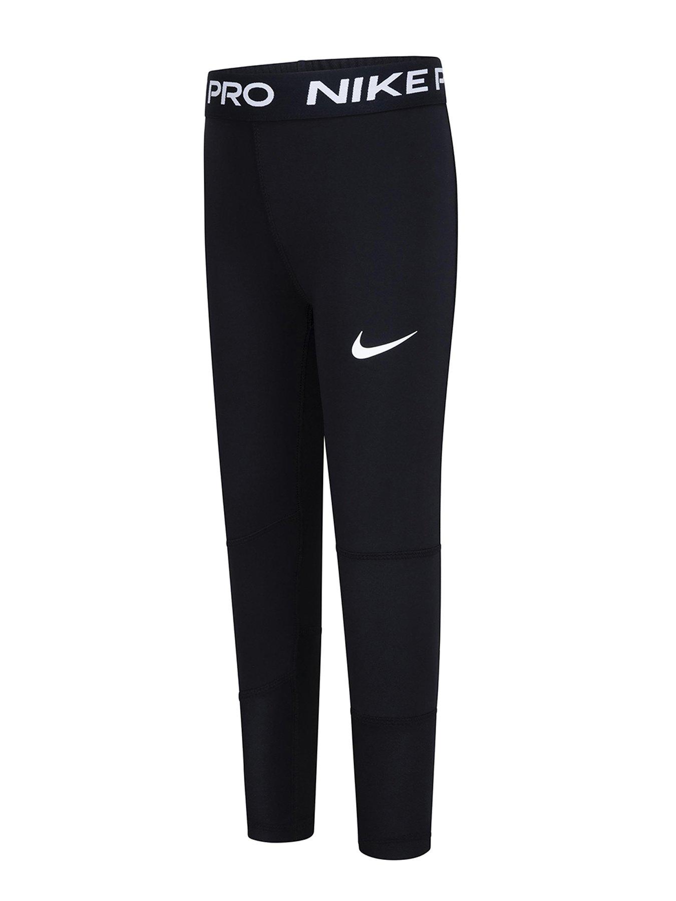 Image 2 of 4 of Nike Kids Girls Nike Pro Legging - Black