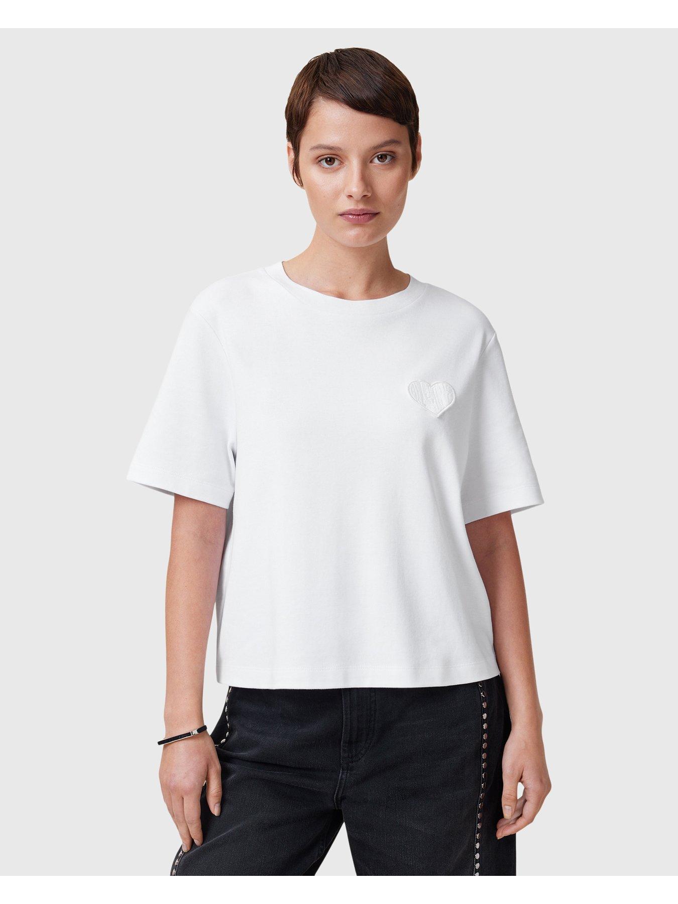 AllSaints Lover Lisa T-Shirt - White