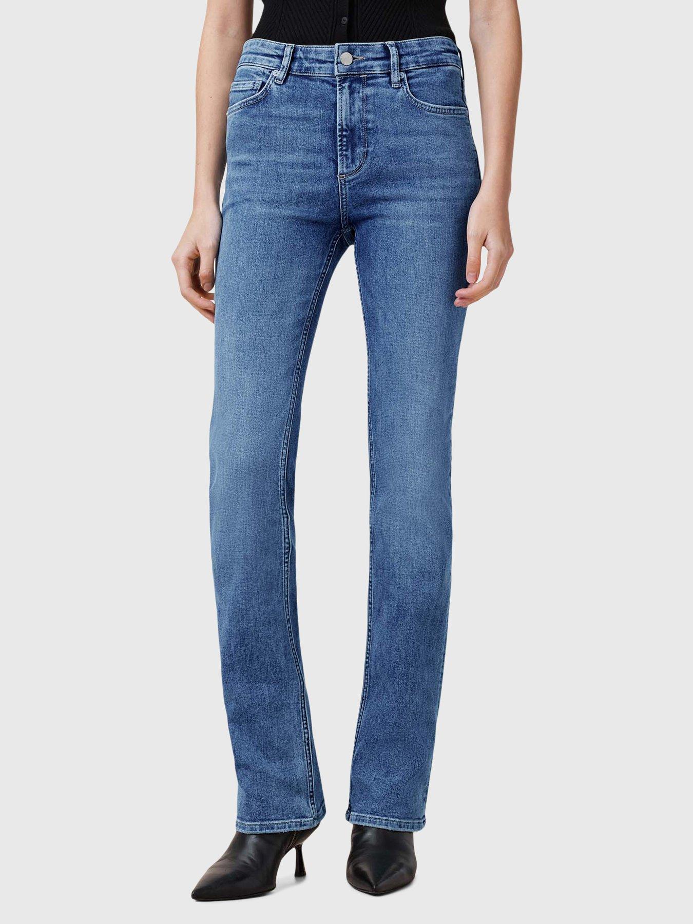 undefined Haldan Slim Bootcut - Blue