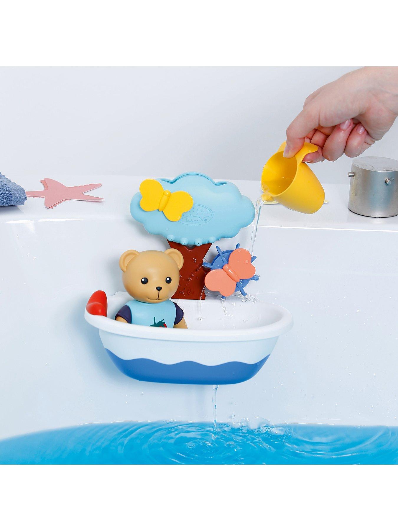 Image 3 of 8 of Baby Born Splish Splash Bath Toy Tuby with Teddy