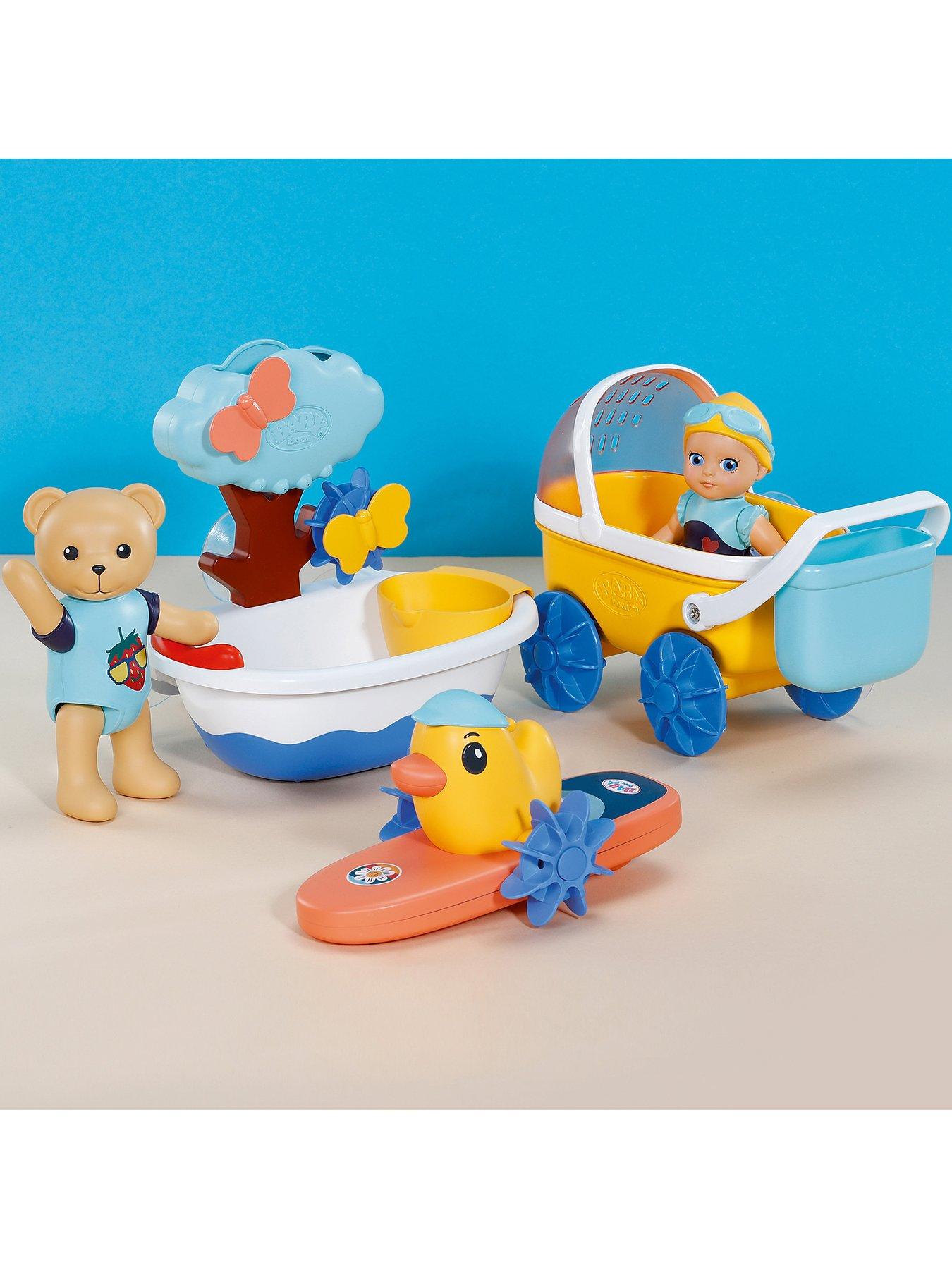 Image 7 of 8 of Baby Born Splish Splash Bath Toy Tuby with Teddy