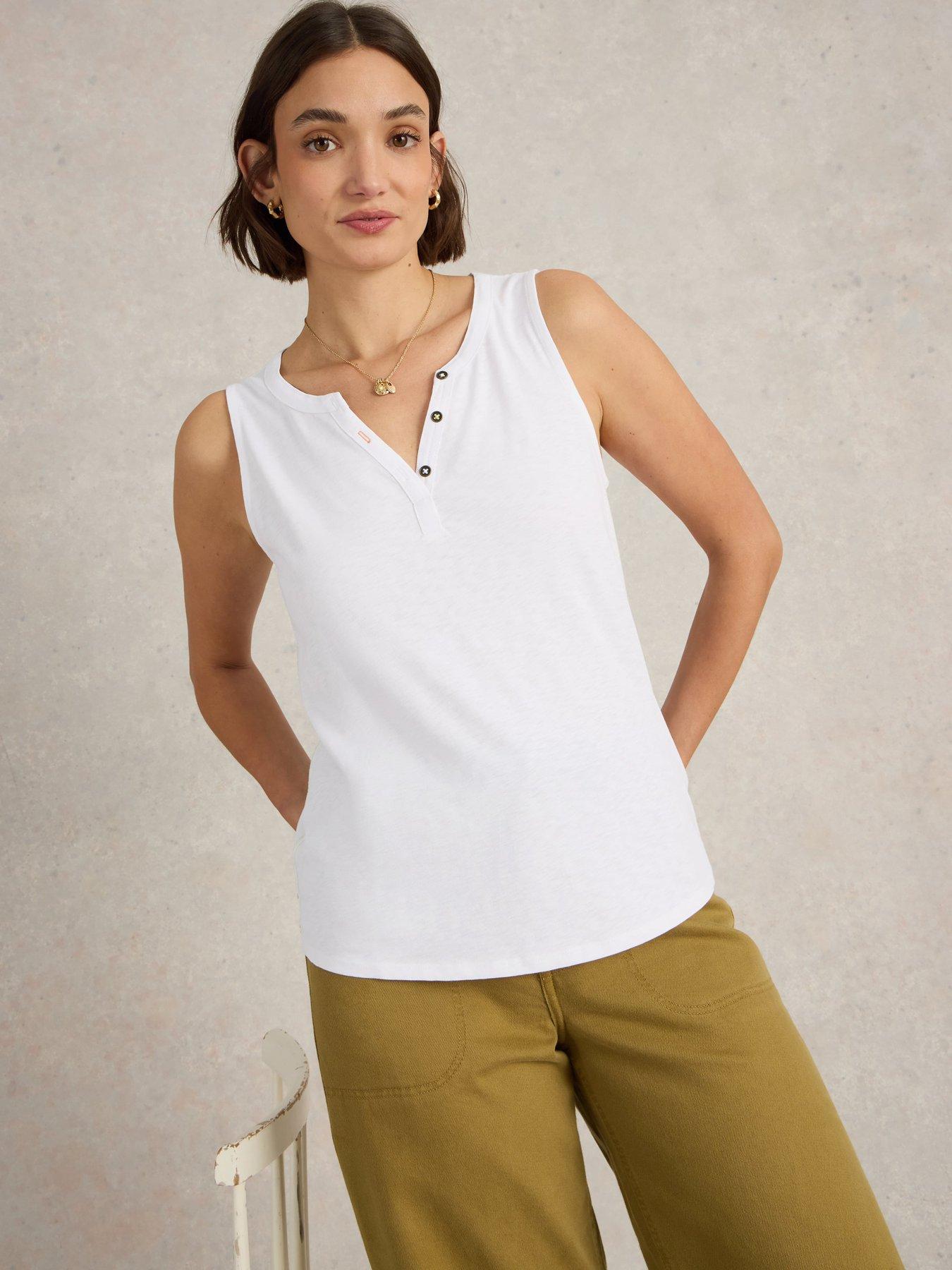undefined Lola Vest - White