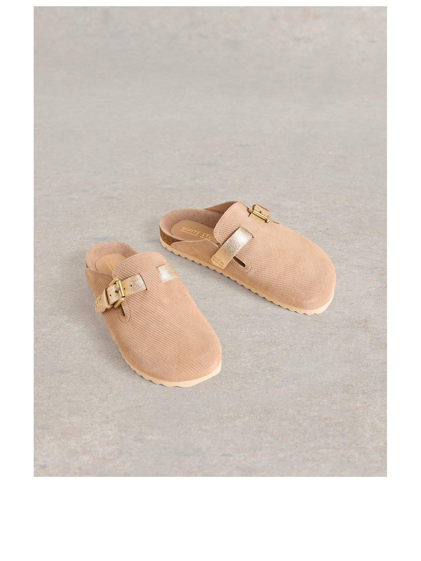 Image 2 of 5 of White Stuff Myrtle Slip On Footbed - Beige