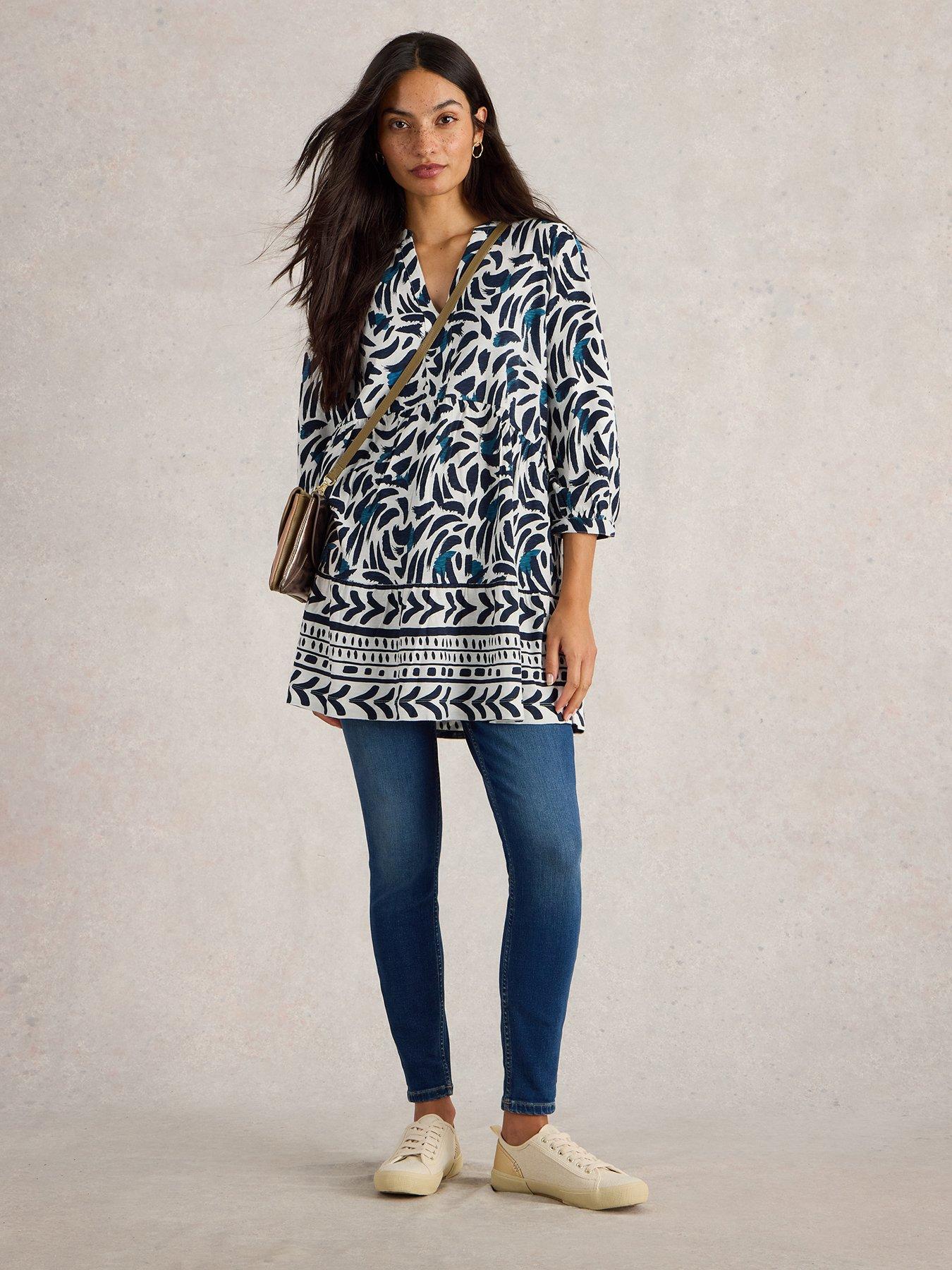Image 3 of 6 of White Stuff Marta Tunic - Blue