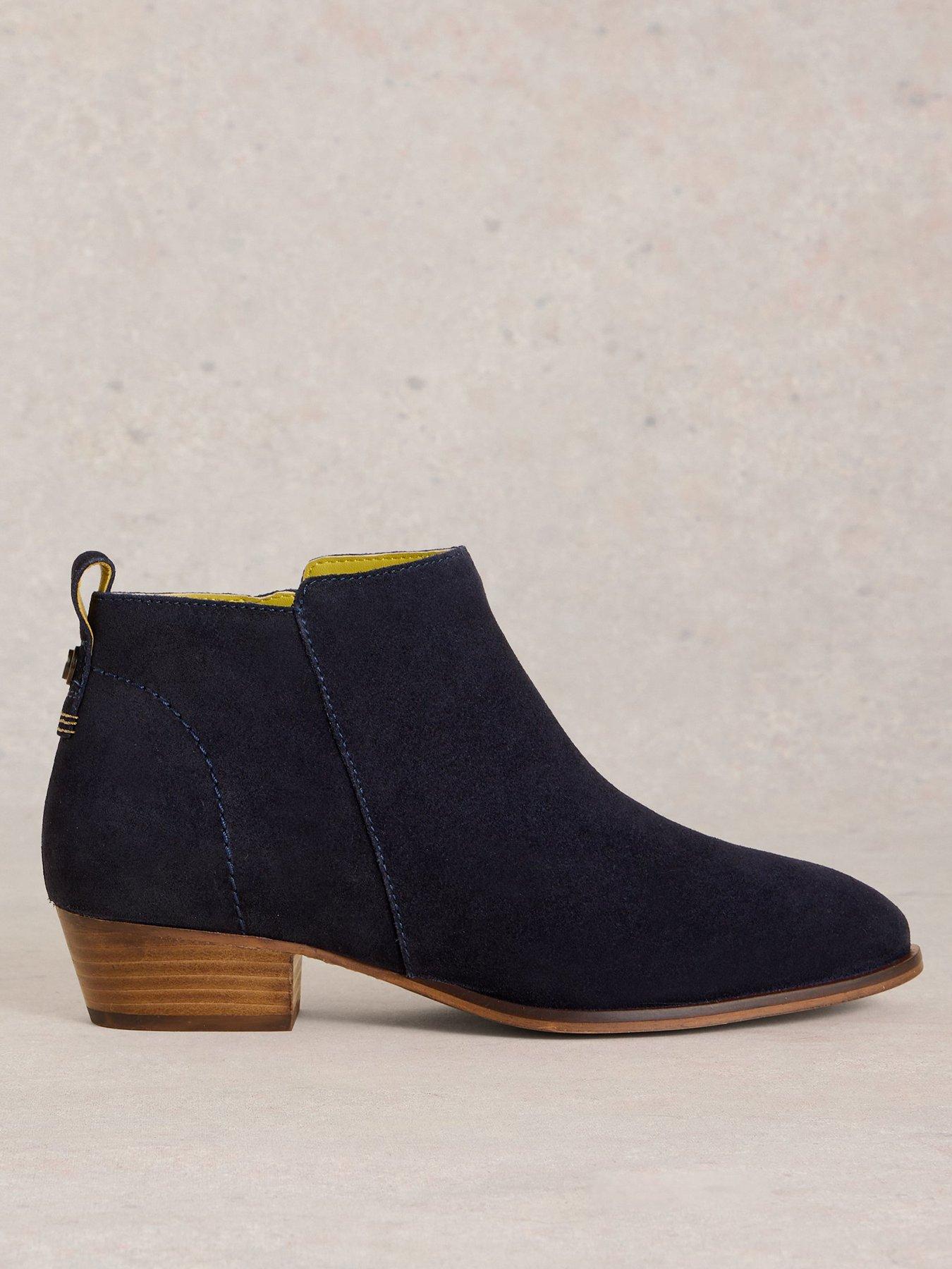 Image 1 of 4 of White Stuff Willow Suede Ankle Boot