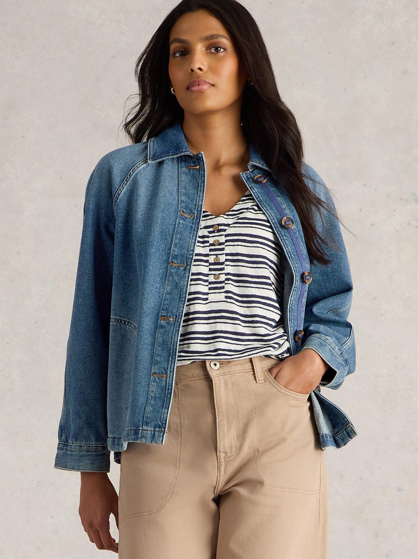 undefined Eden Denim Jacket - Blue