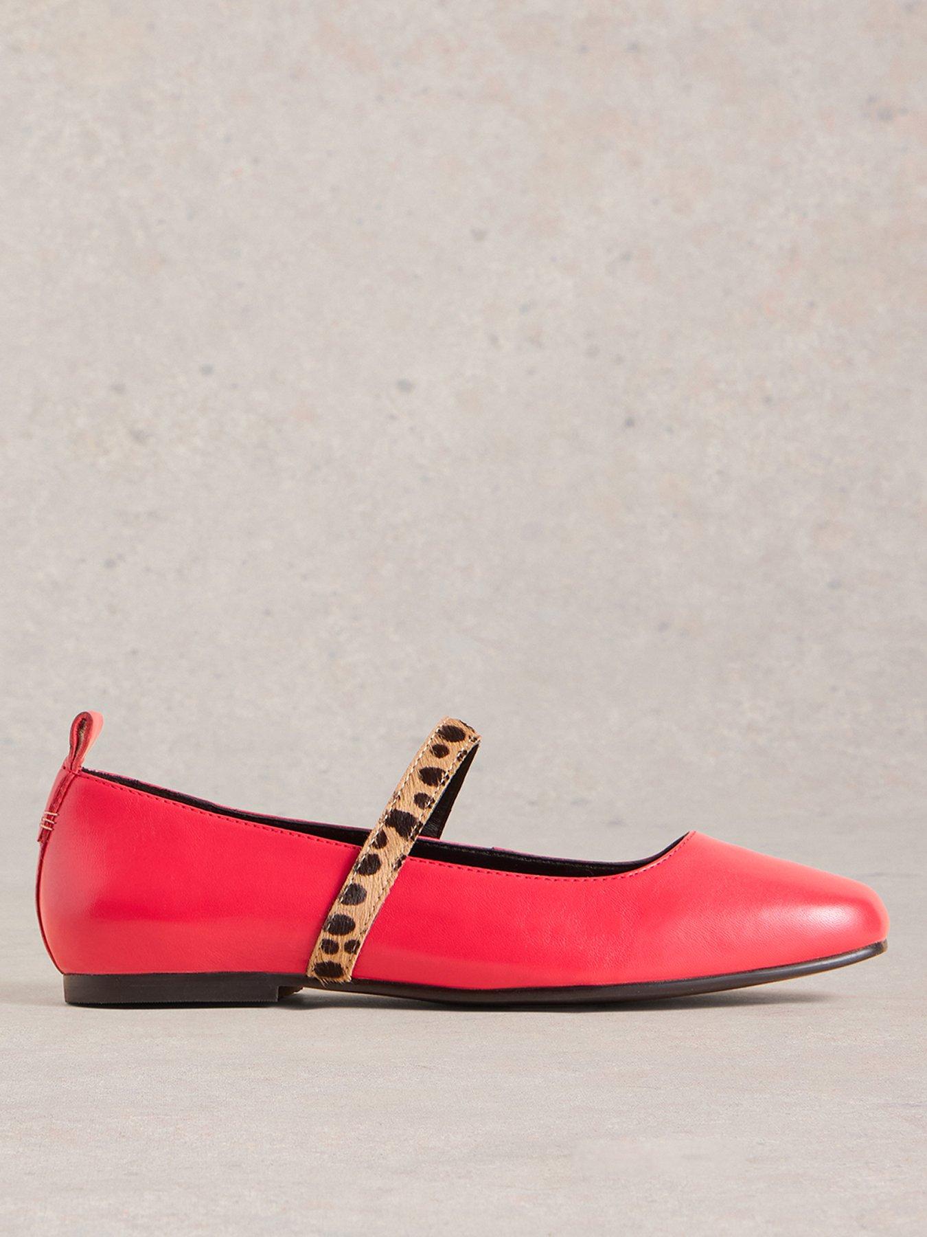 undefined Minnie Strap Leather Ballerina