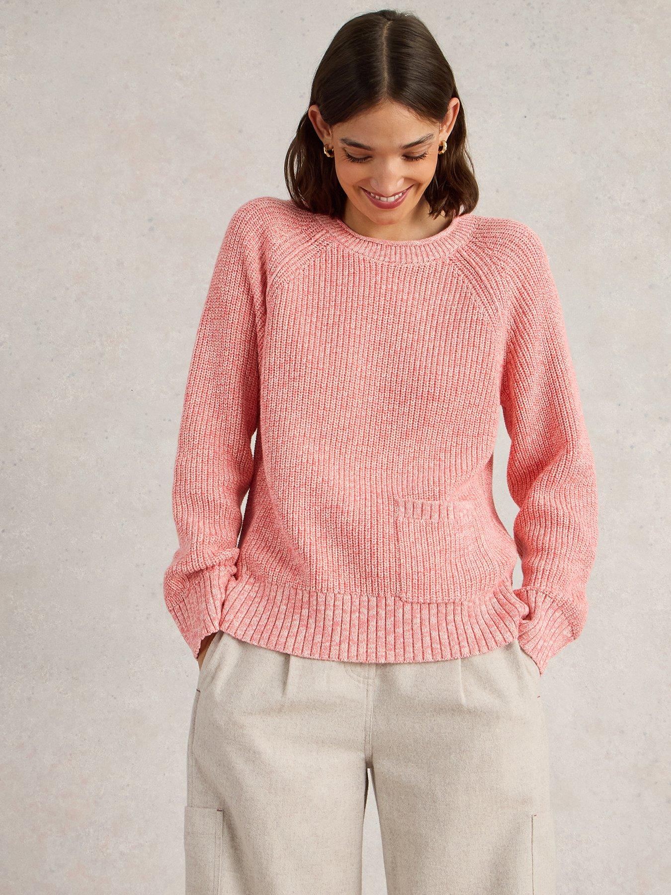 undefined Bailey Cotton Jumper - Pink