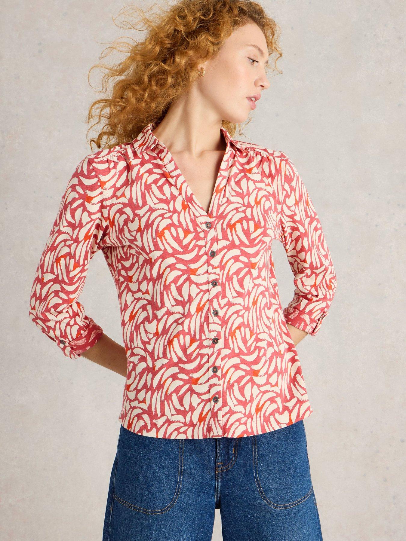 undefined Annie Jersey Shirt - Pink