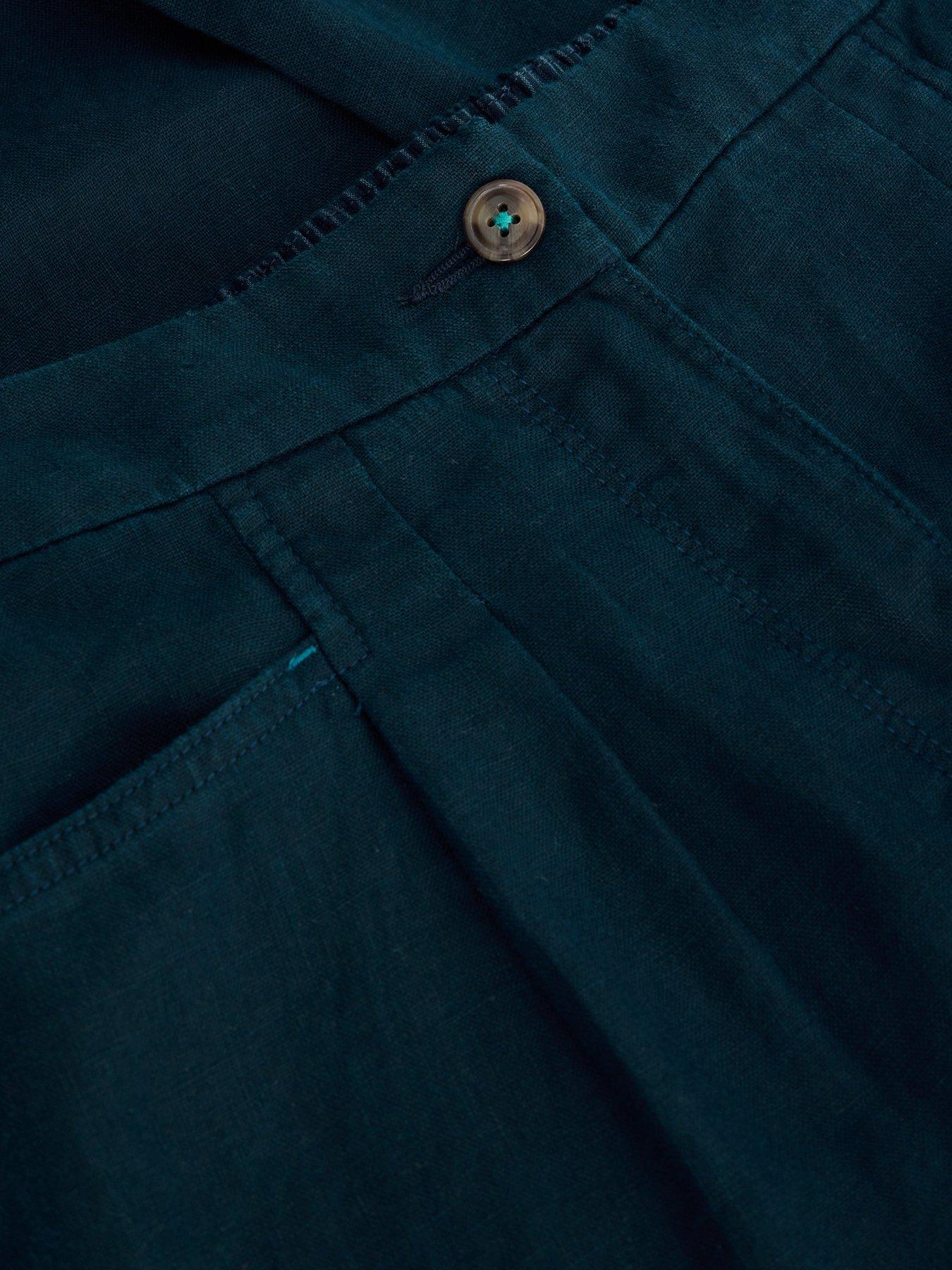 Image 6 of 6 of White Stuff Rowena Linen Trouser - Navy