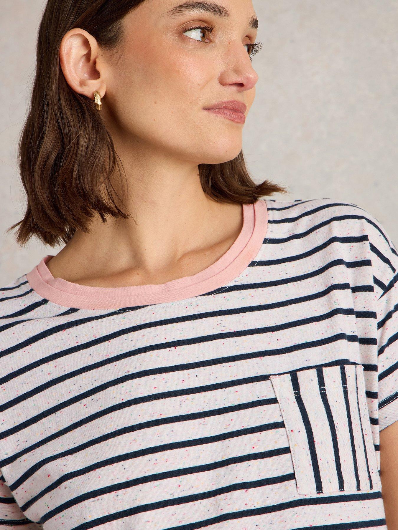 Image 4 of 6 of White Stuff Dani Tee - Navy