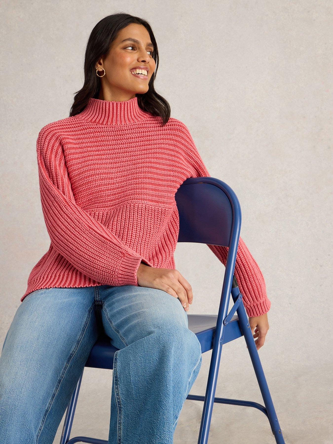 undefined Marley Mix Cotton Jumper - Pink