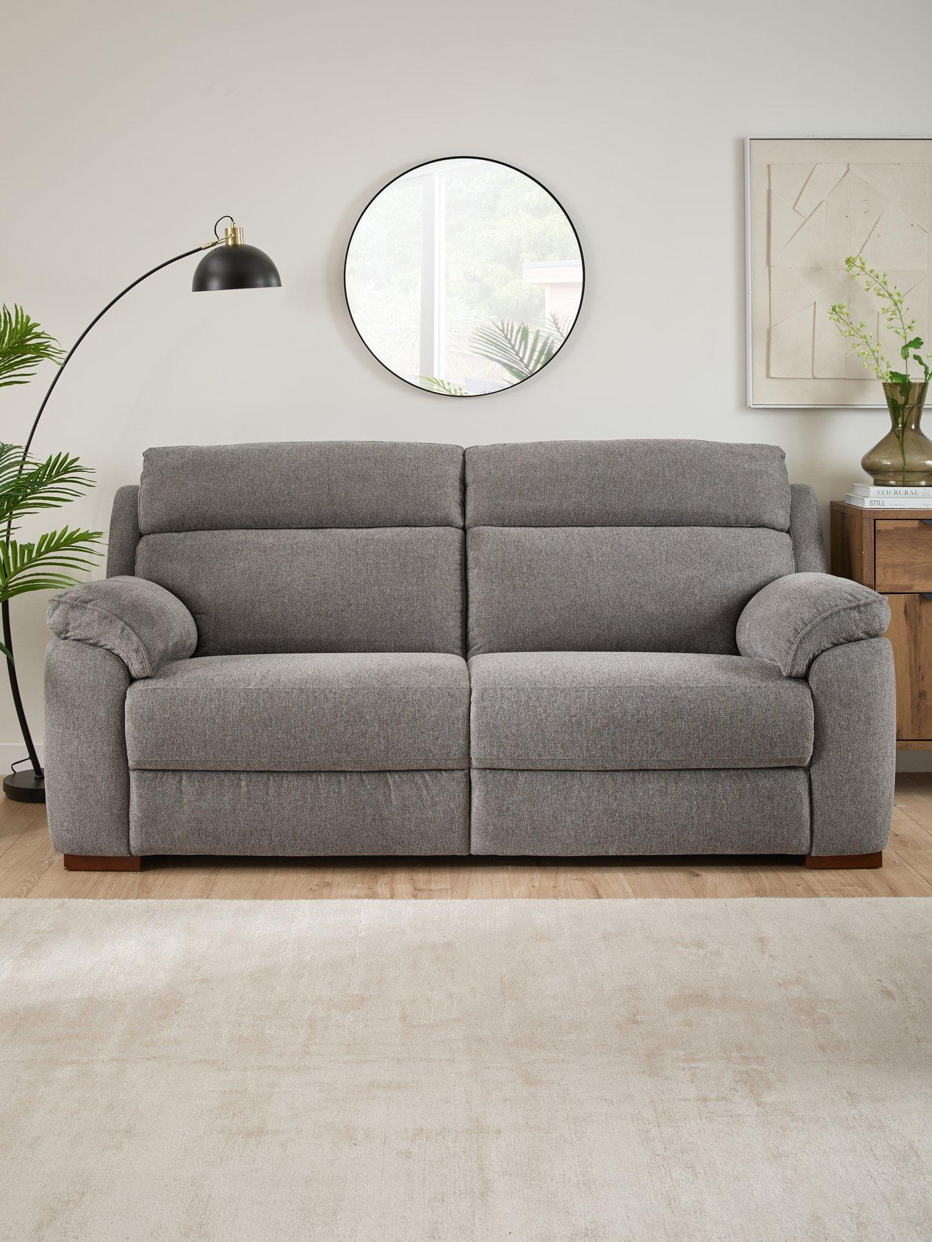 undefined Sander 3 Seater Fabric Sofa