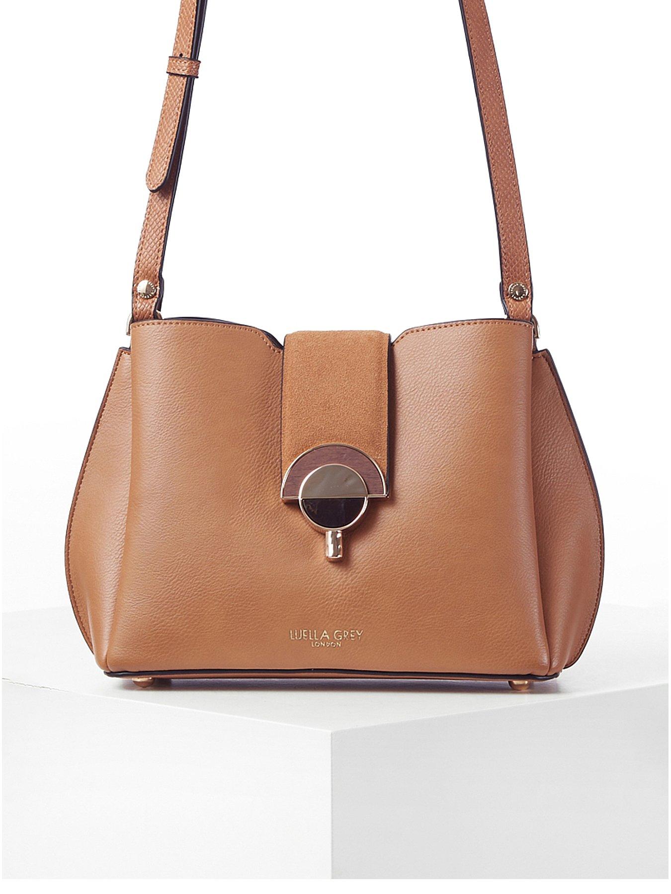 undefined Nadia Camel Crossbody - Tan