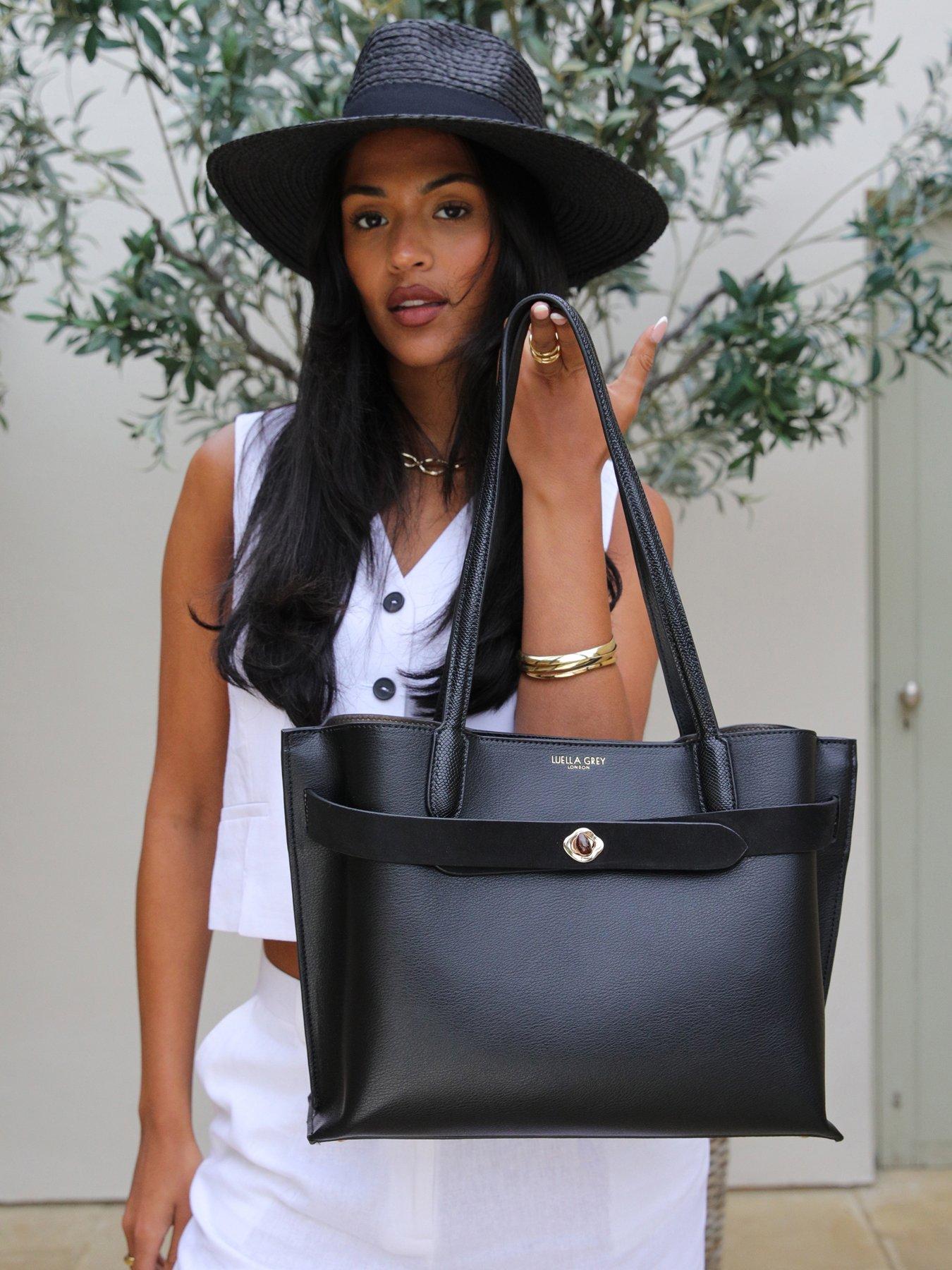 undefined Oriana Black Laptop Tote - Black