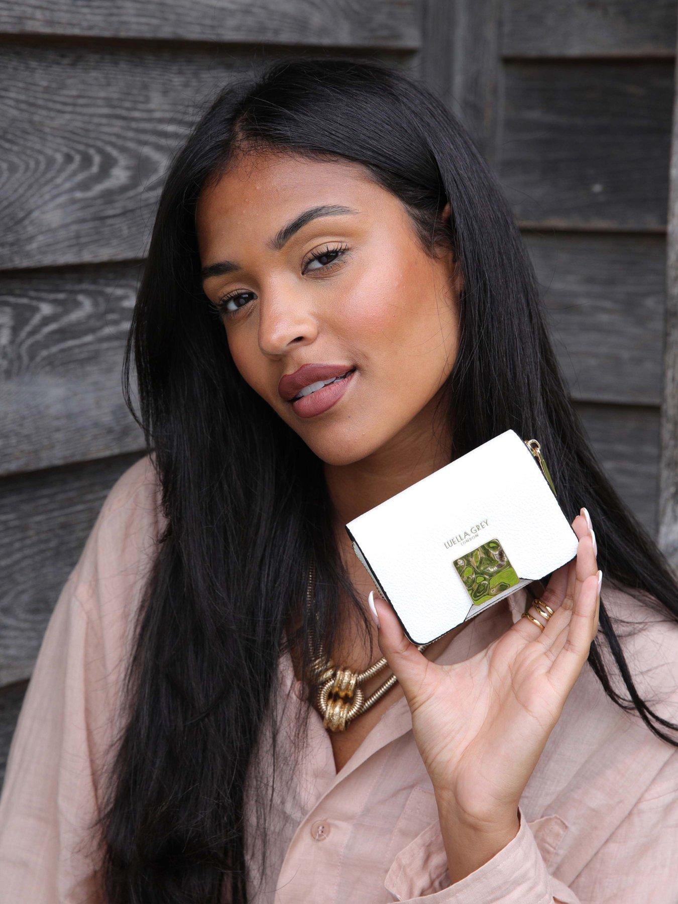 undefined Sylvie White Small Purse - White