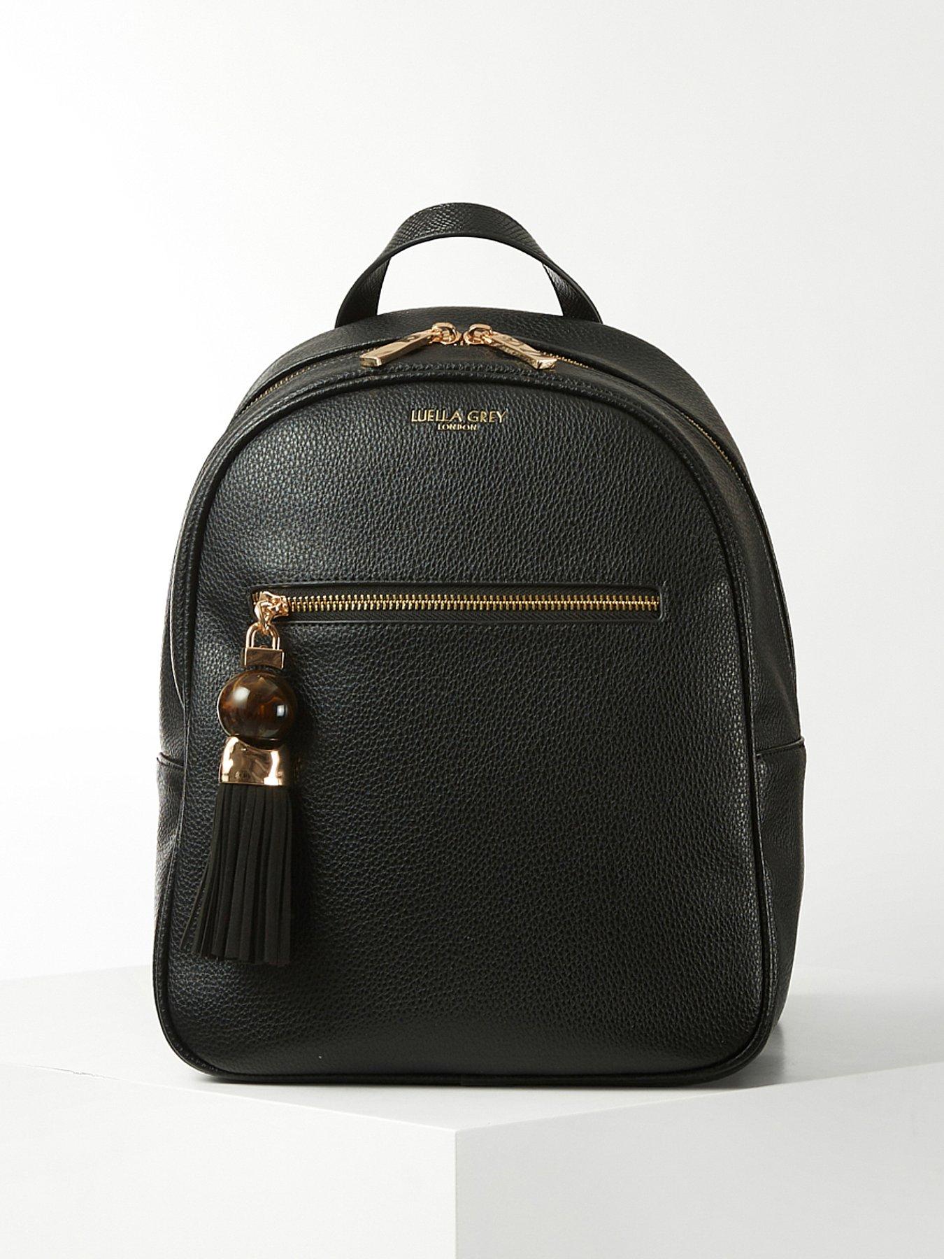 undefined Abigale Black Casual Backpack - Black