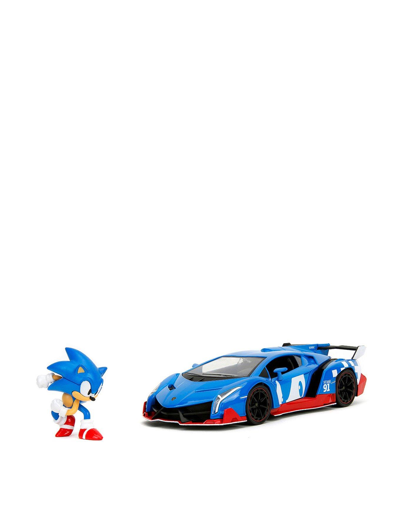 Image 1 of 7 of Hollywood Rides Sonic the Hedgehog Lamborghini Veneno&nbsp;1:24