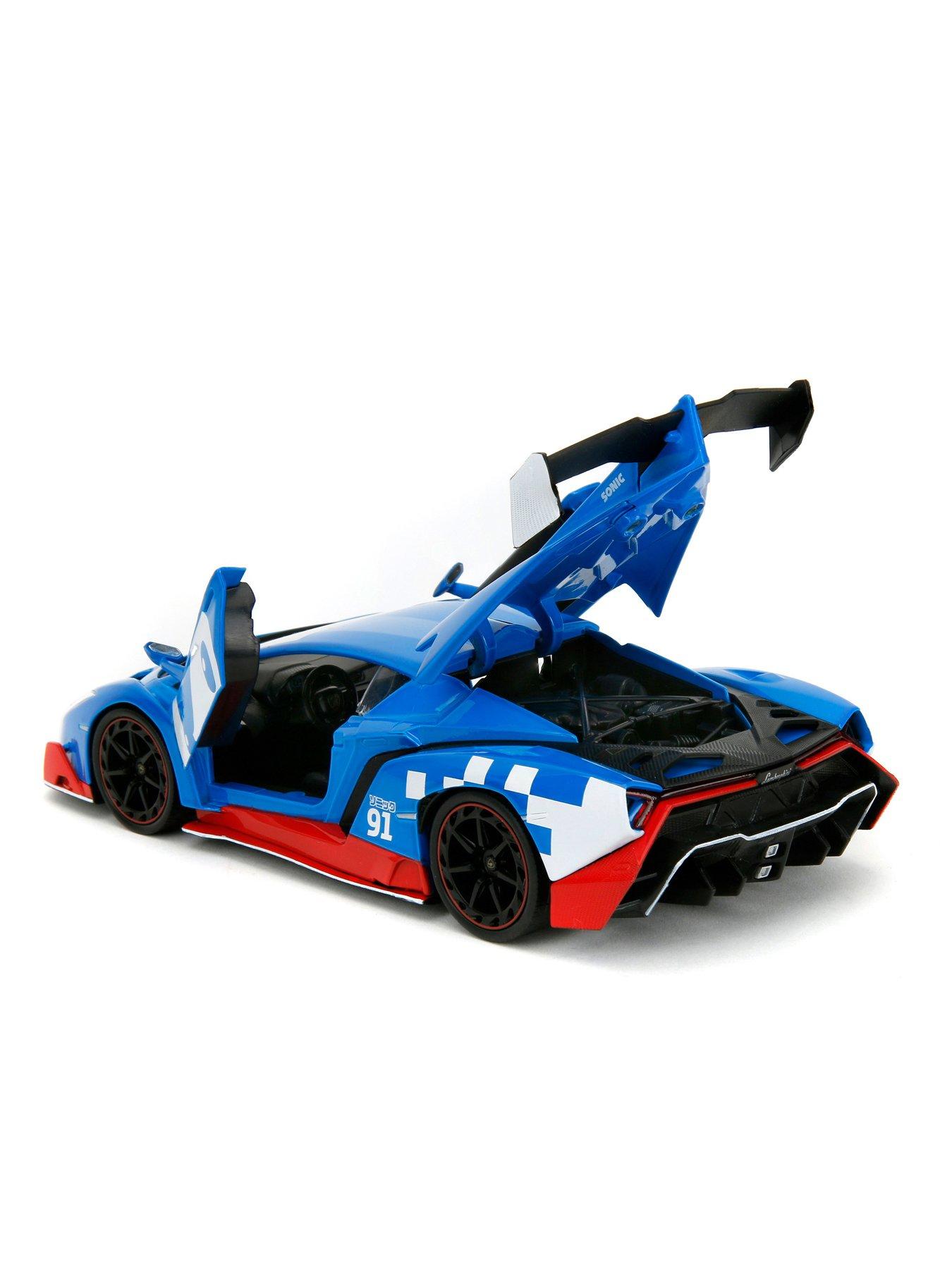 Image 5 of 7 of Hollywood Rides Sonic the Hedgehog Lamborghini Veneno&nbsp;1:24
