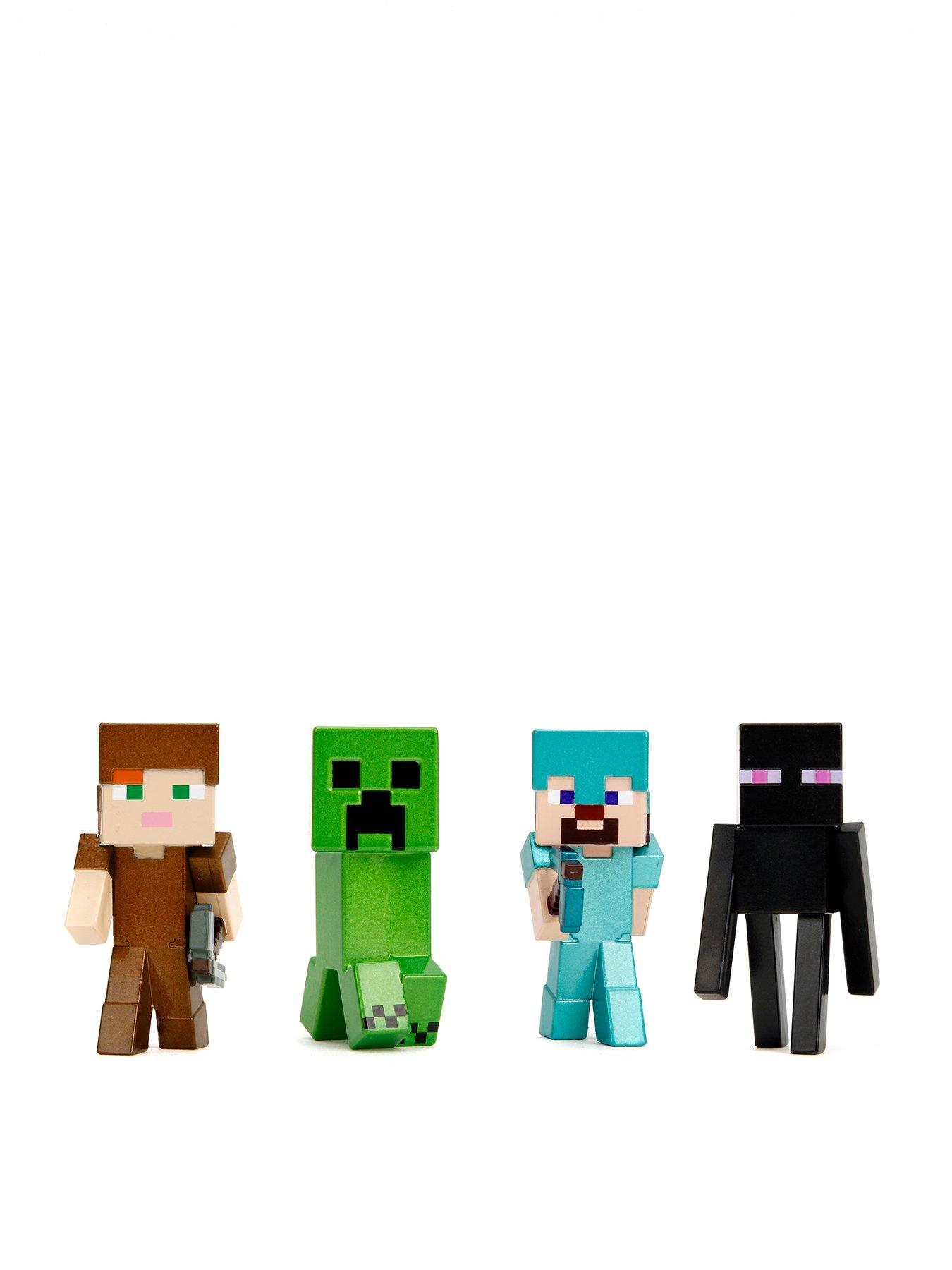 Minecraft 2.5" Metalfigs 4-Pack