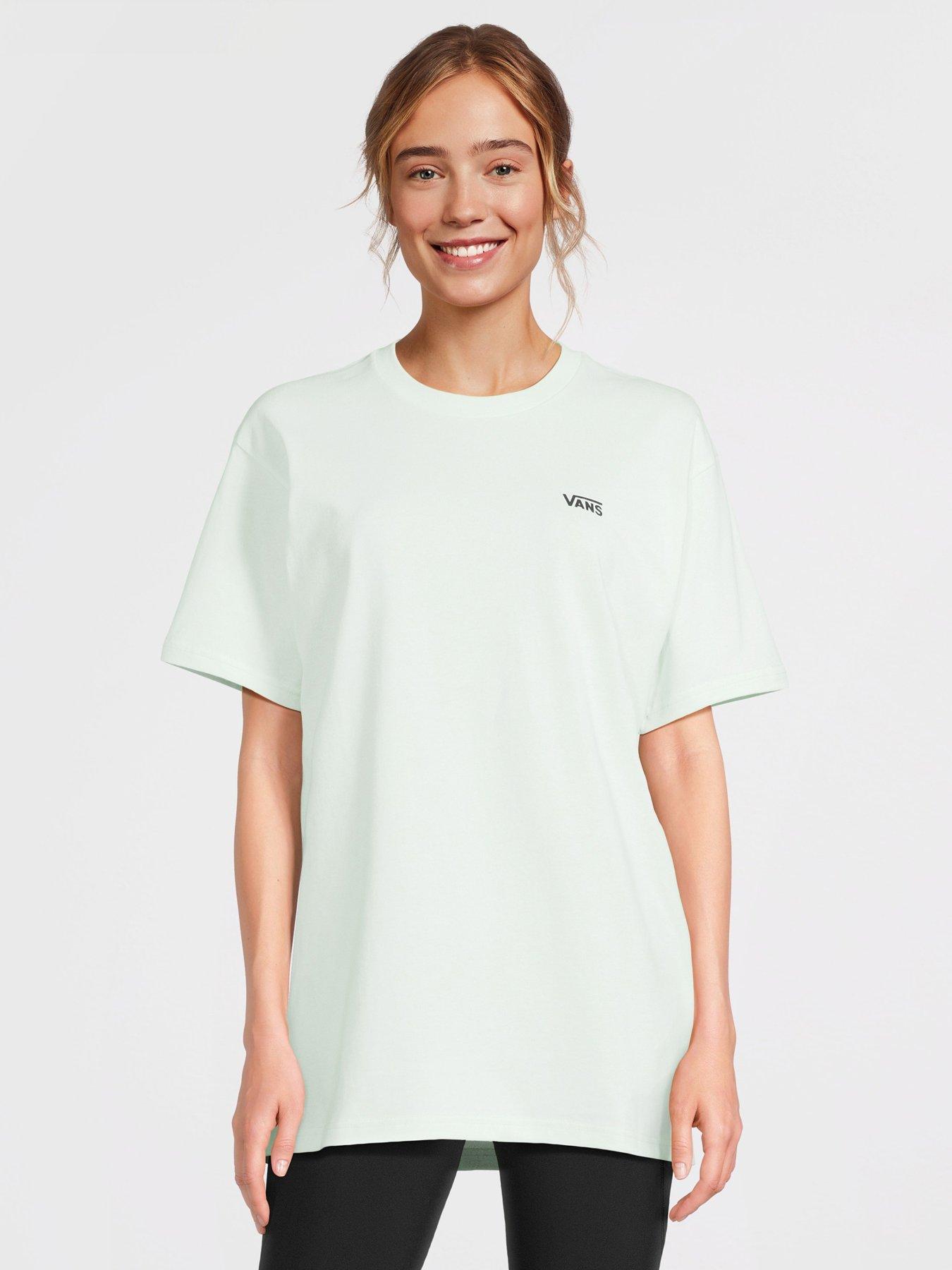 undefined Women's Left Chest Logo Embroided Tee - Blue