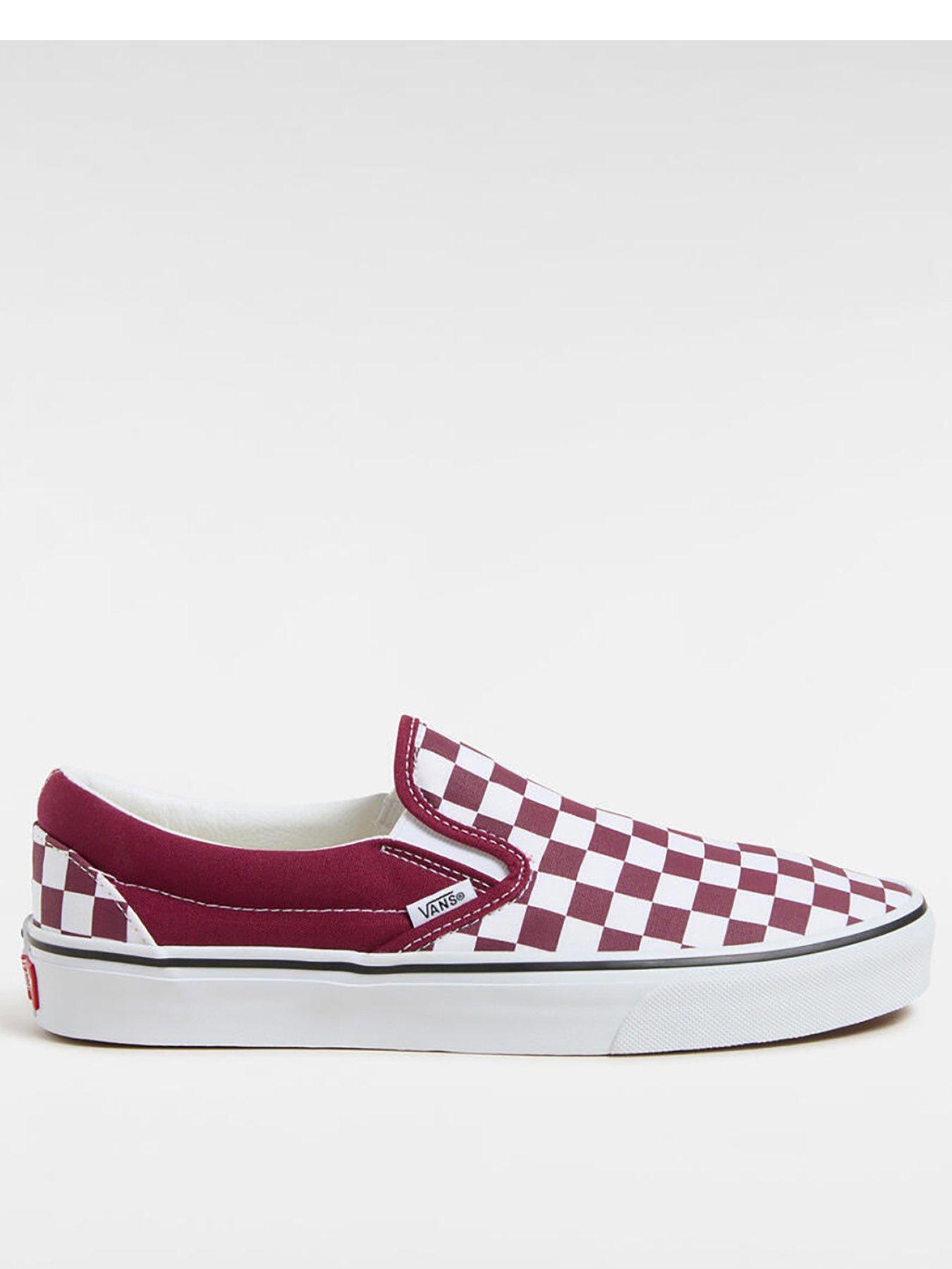 undefined Women's Classic Slip-On Trainers - Red
