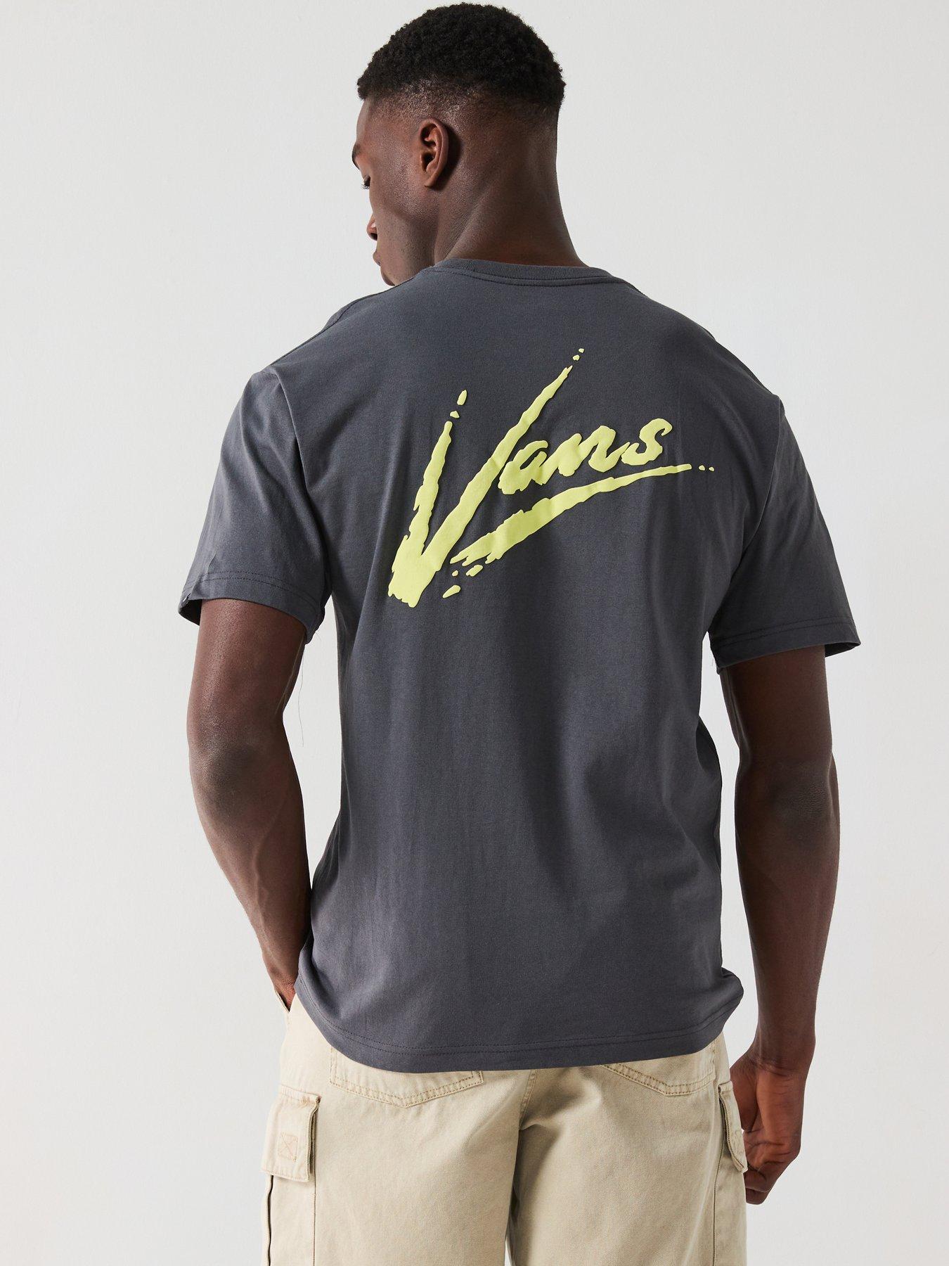 undefined Mens Dettori Oversized Graphic T-shirt - Blue