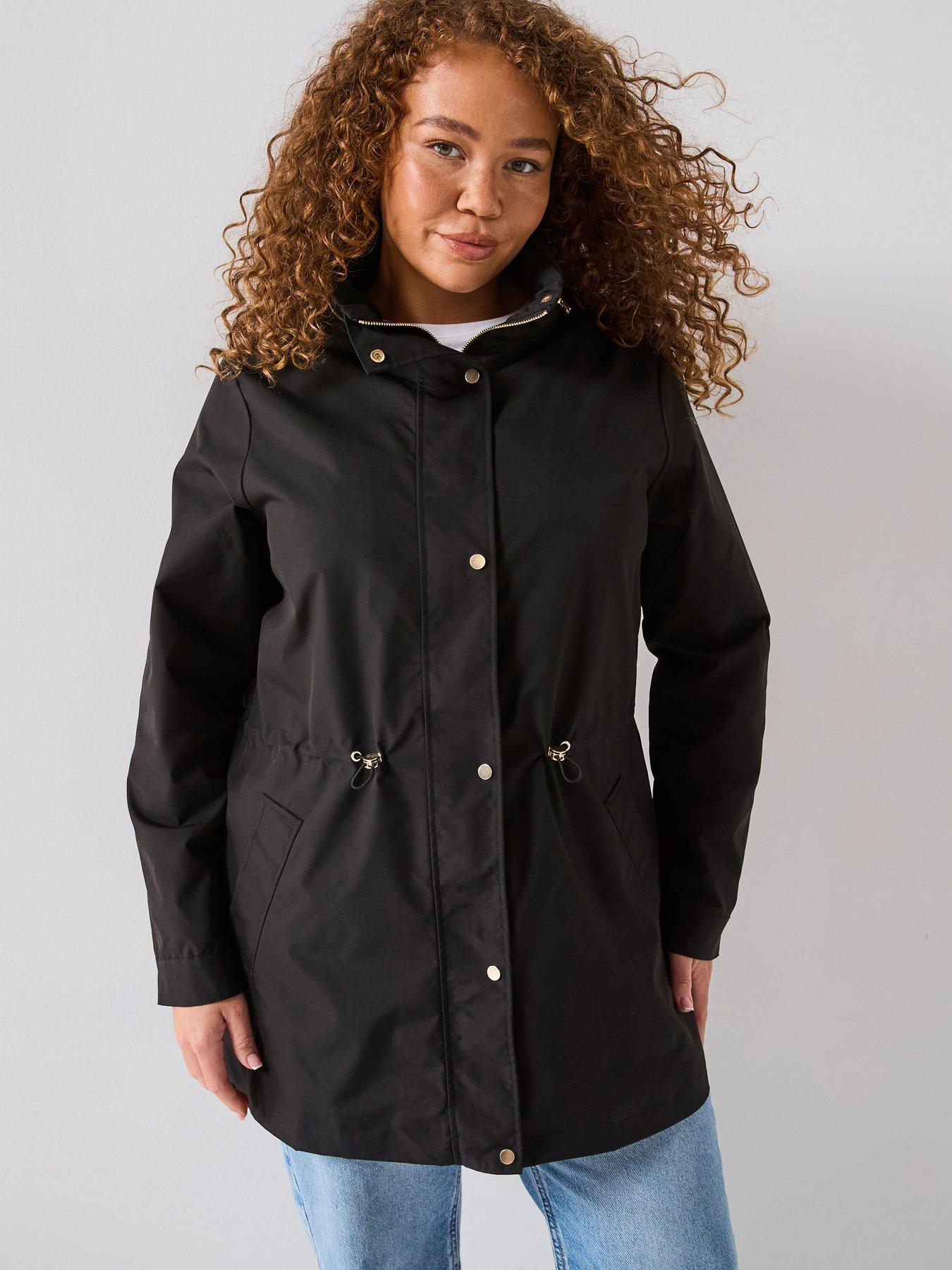undefined Showerproof Hooded Rain Coat