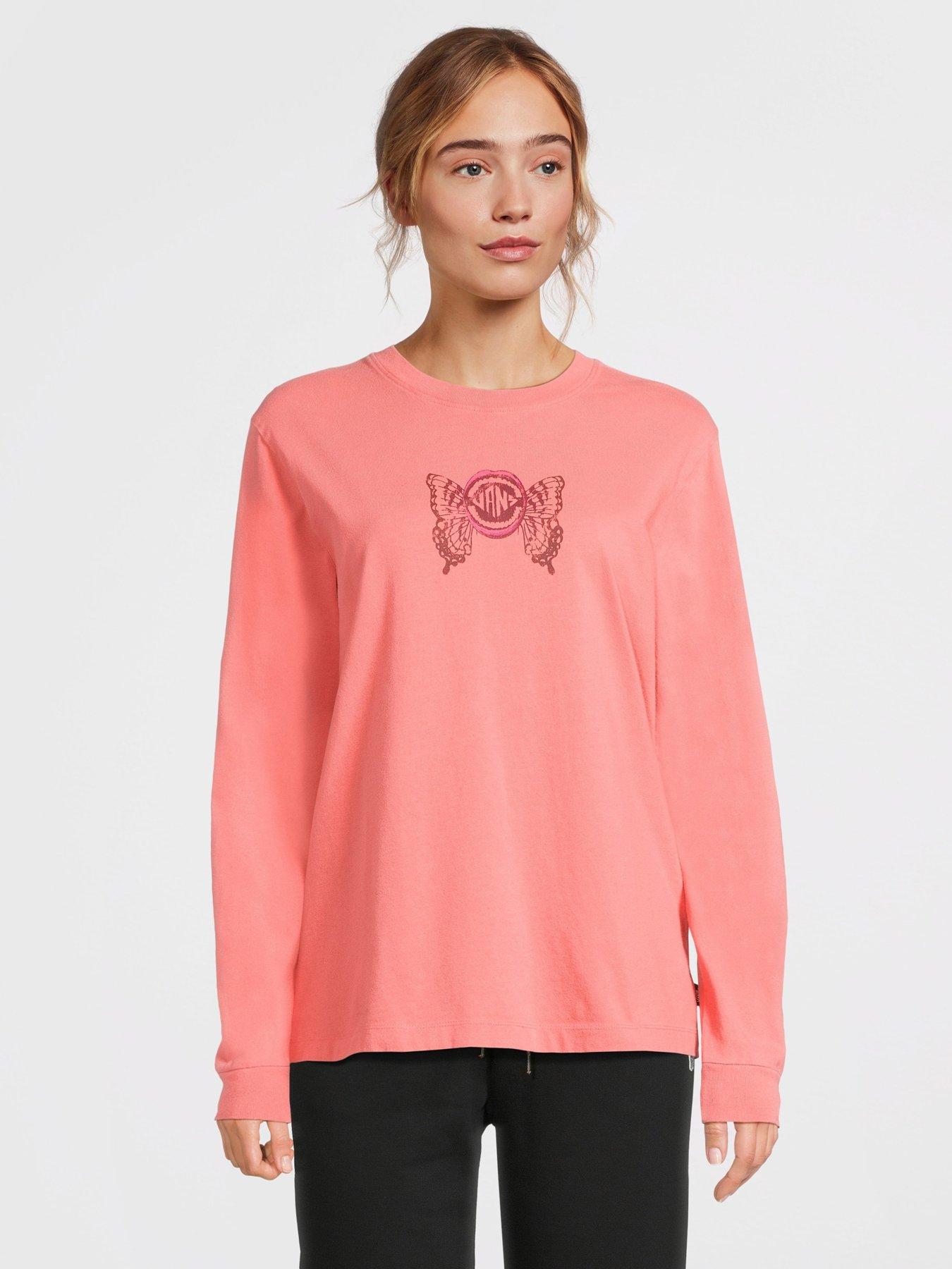 undefined Women's Ethereal Bff Long Sleeve Tee - Pink