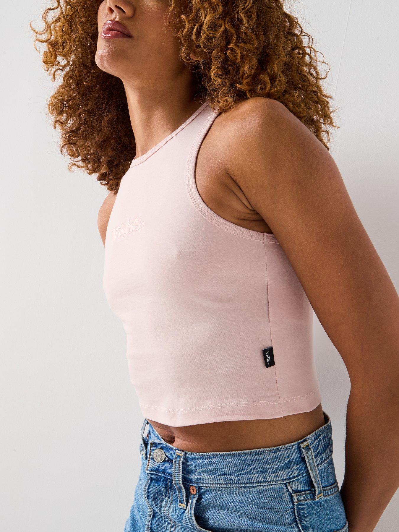 Image 4 of 6 of Vans Women's Essential Racer Tank - Pink