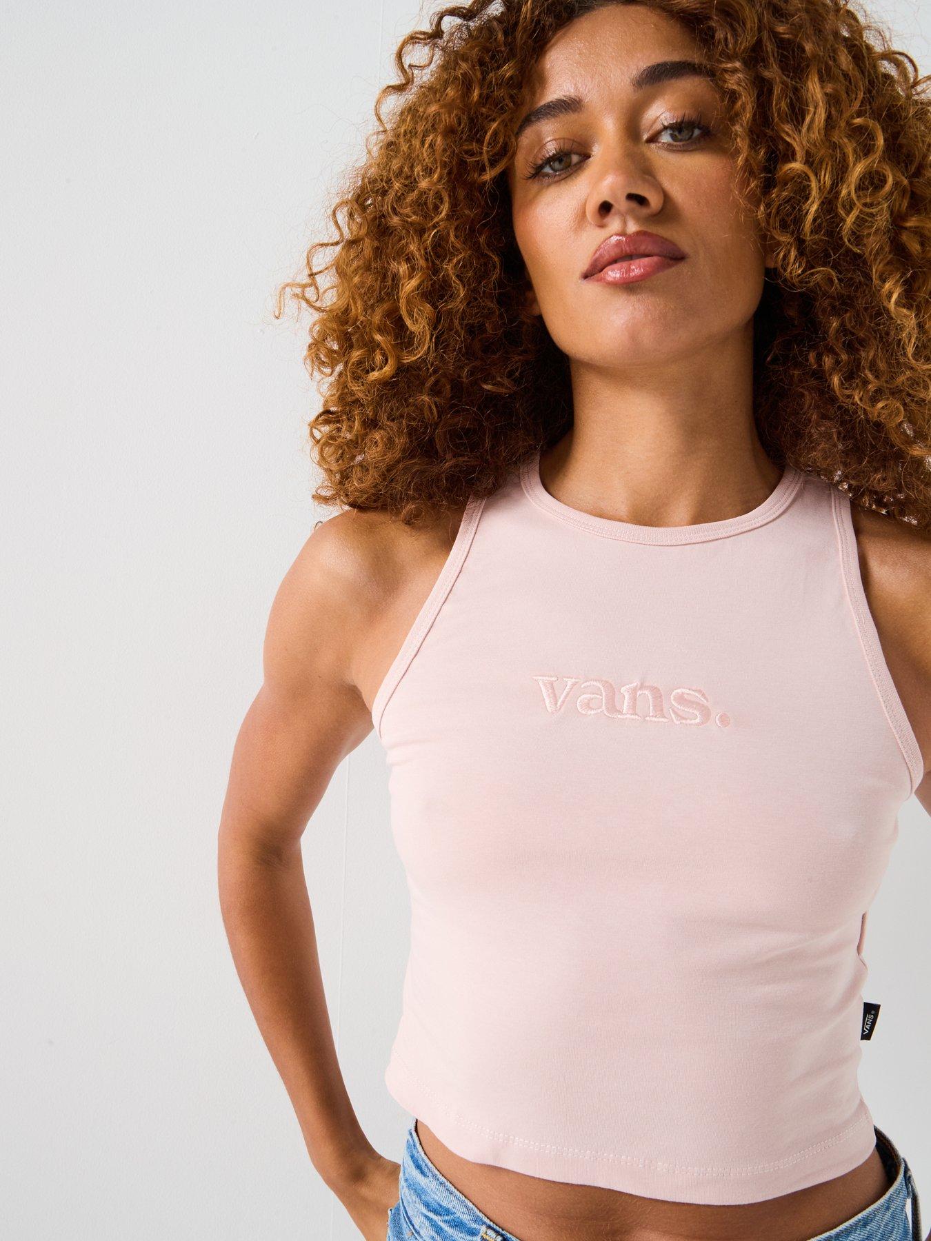 Image 5 of 6 of Vans Women's Essential Racer Tank - Pink