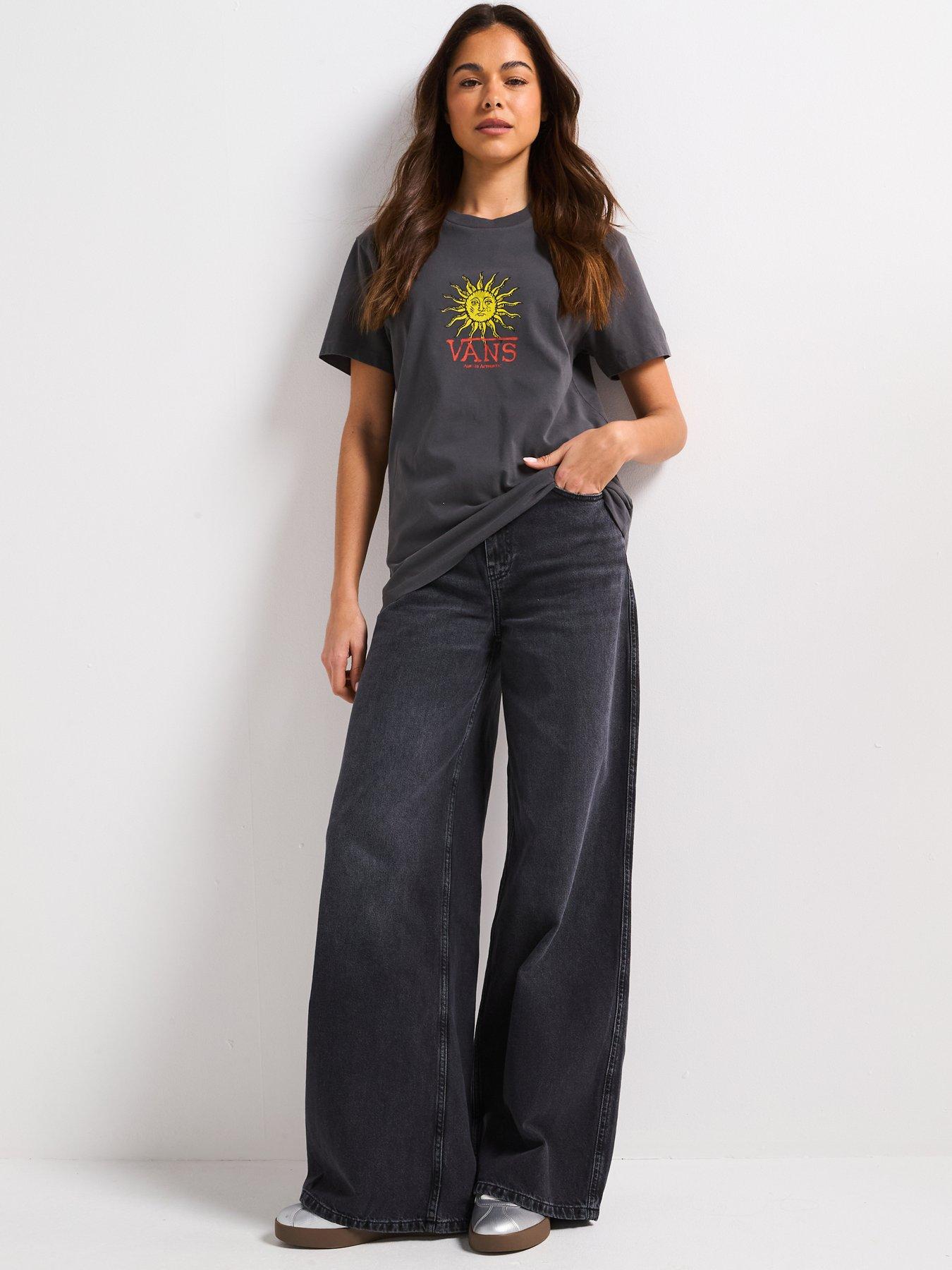 Image 5 of 6 of Vans Women's Cosmic Ray Bff Short Sleeve T-Shirt - Grey
