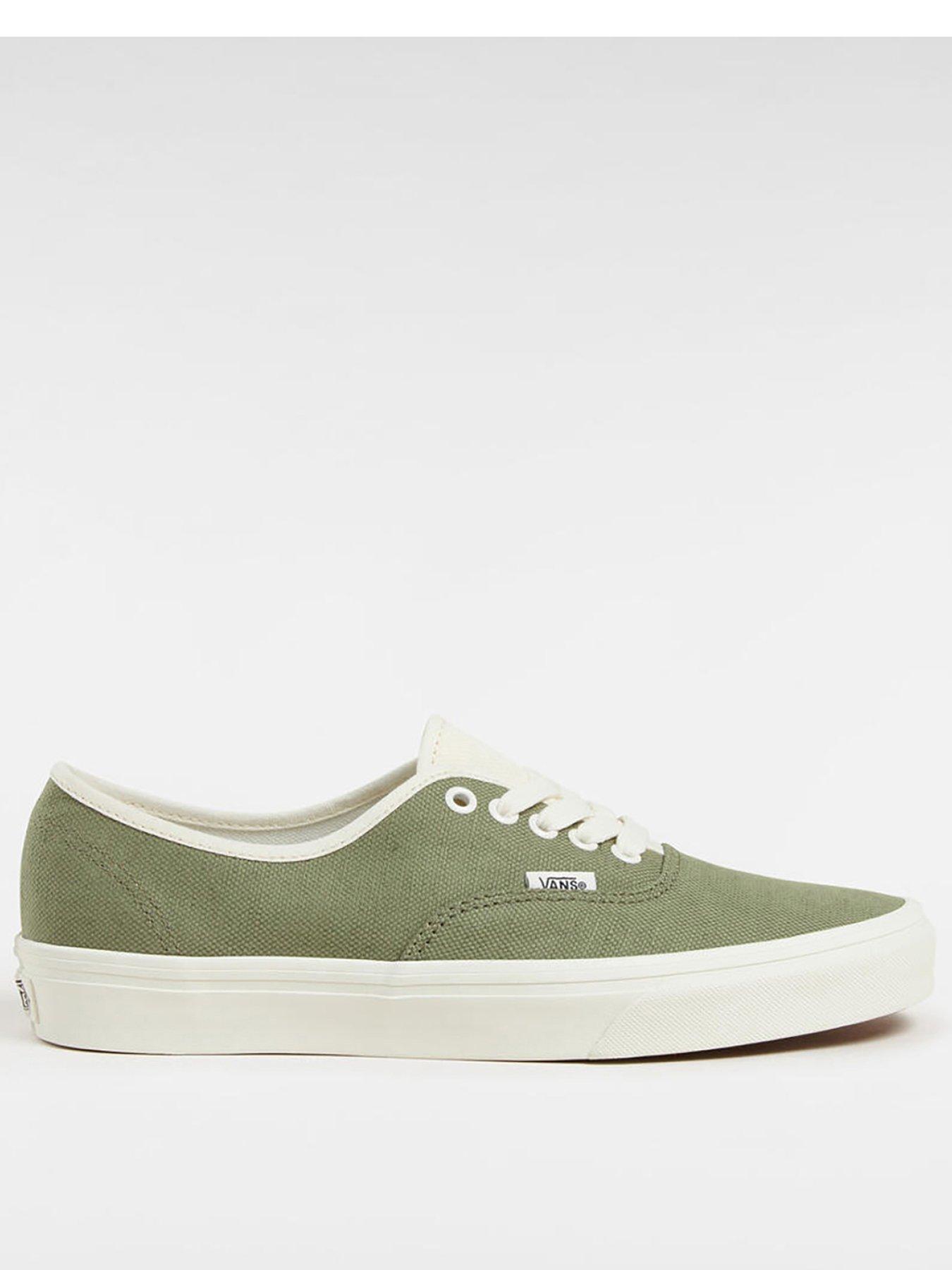 Vans Men's Authentic Canvas Shoes - Green