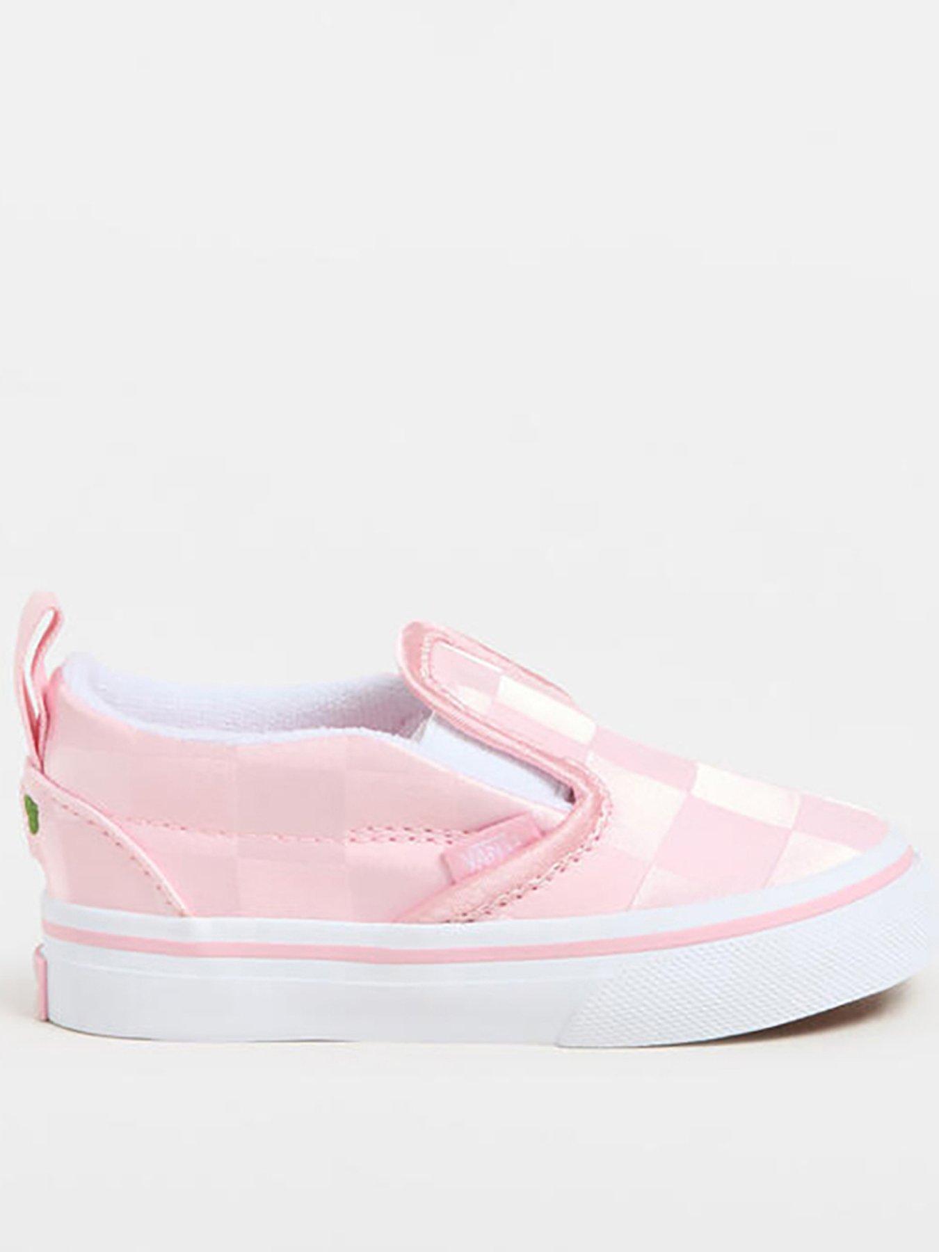 undefined Toddler Slip-On V Trainers - Pink