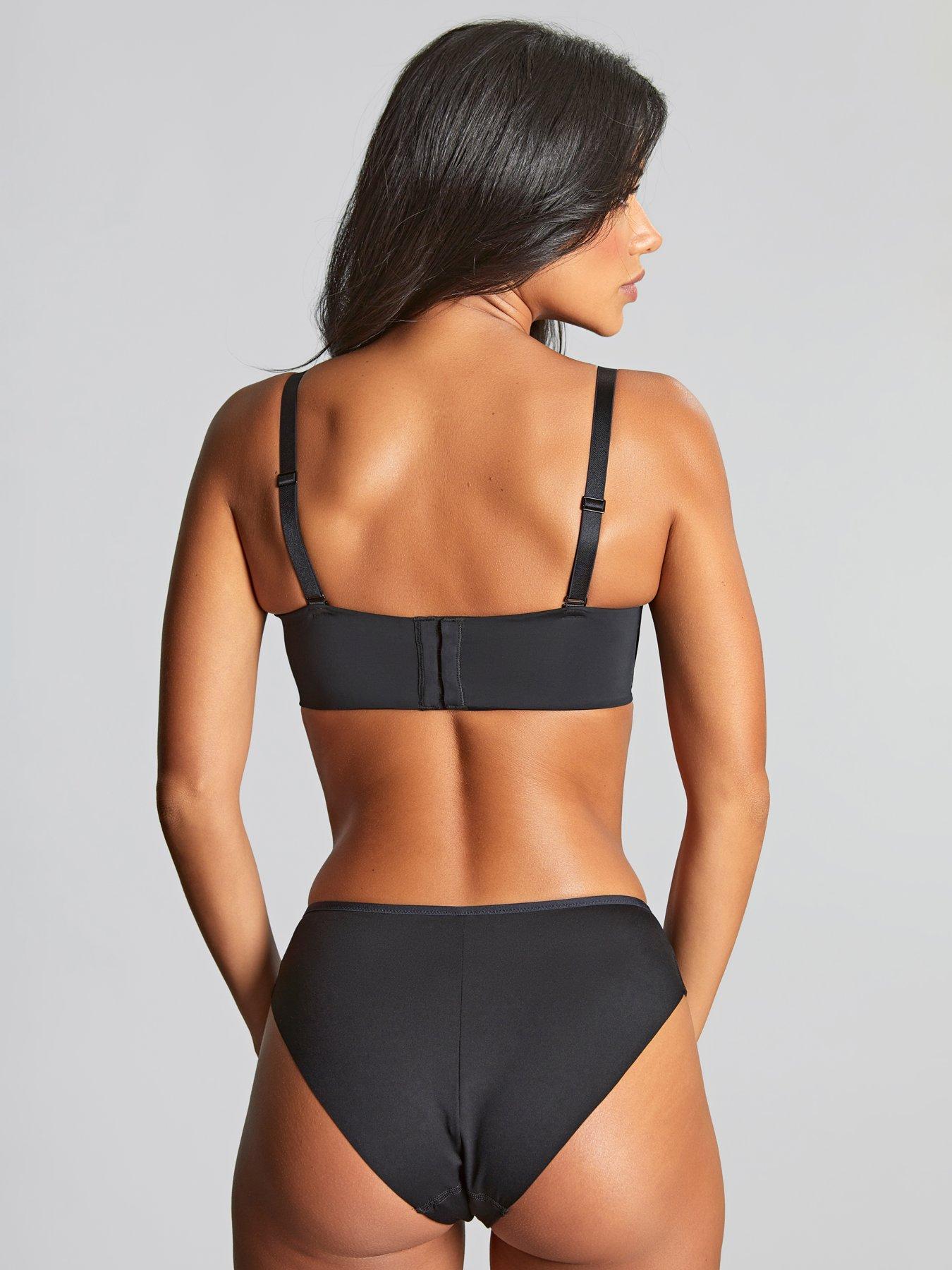 Image 4 of 6 of Panache 365 Black Wired Strapless Bra - Black