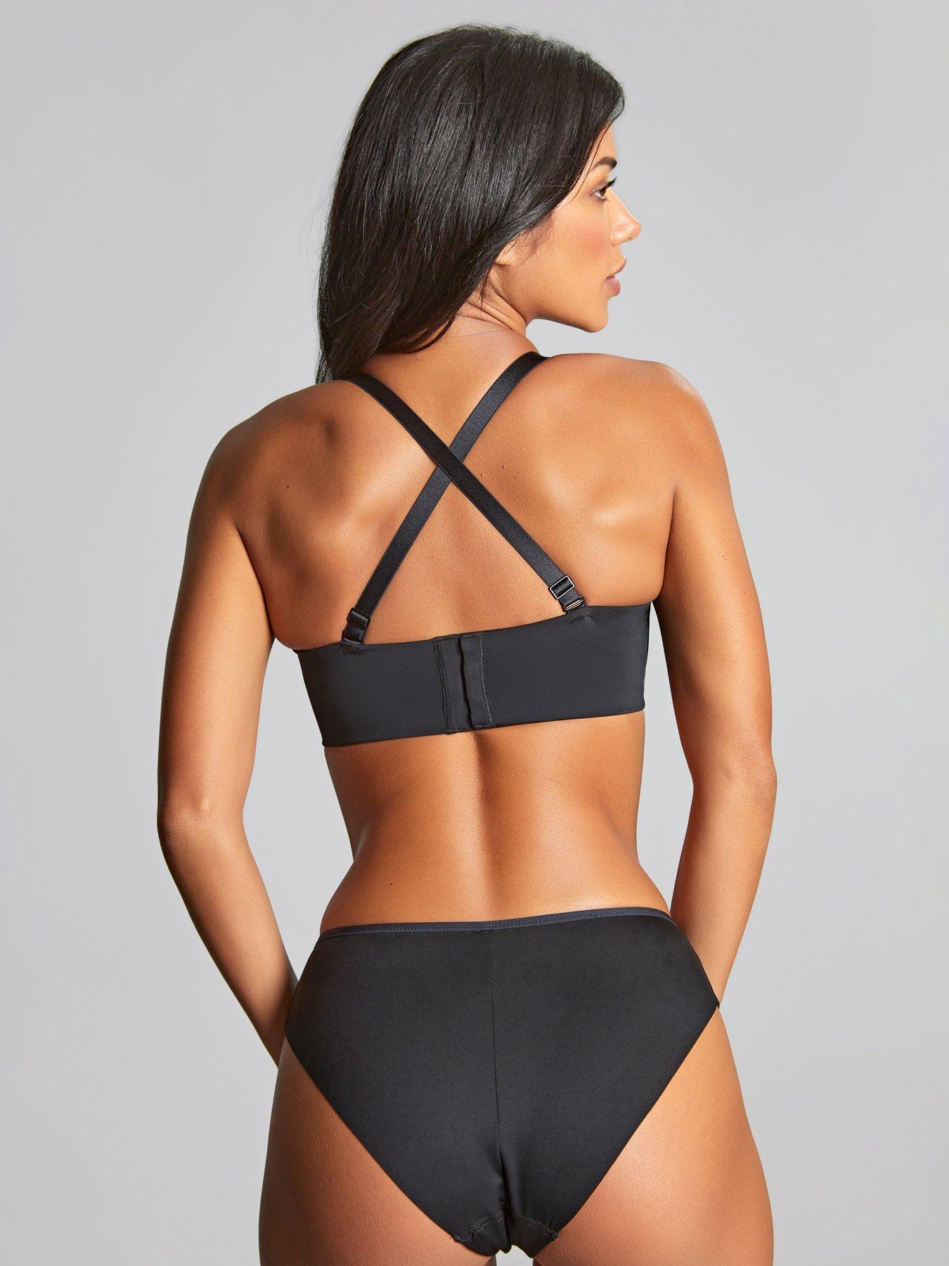 Image 5 of 6 of Panache 365 Black Wired Strapless Bra - Black