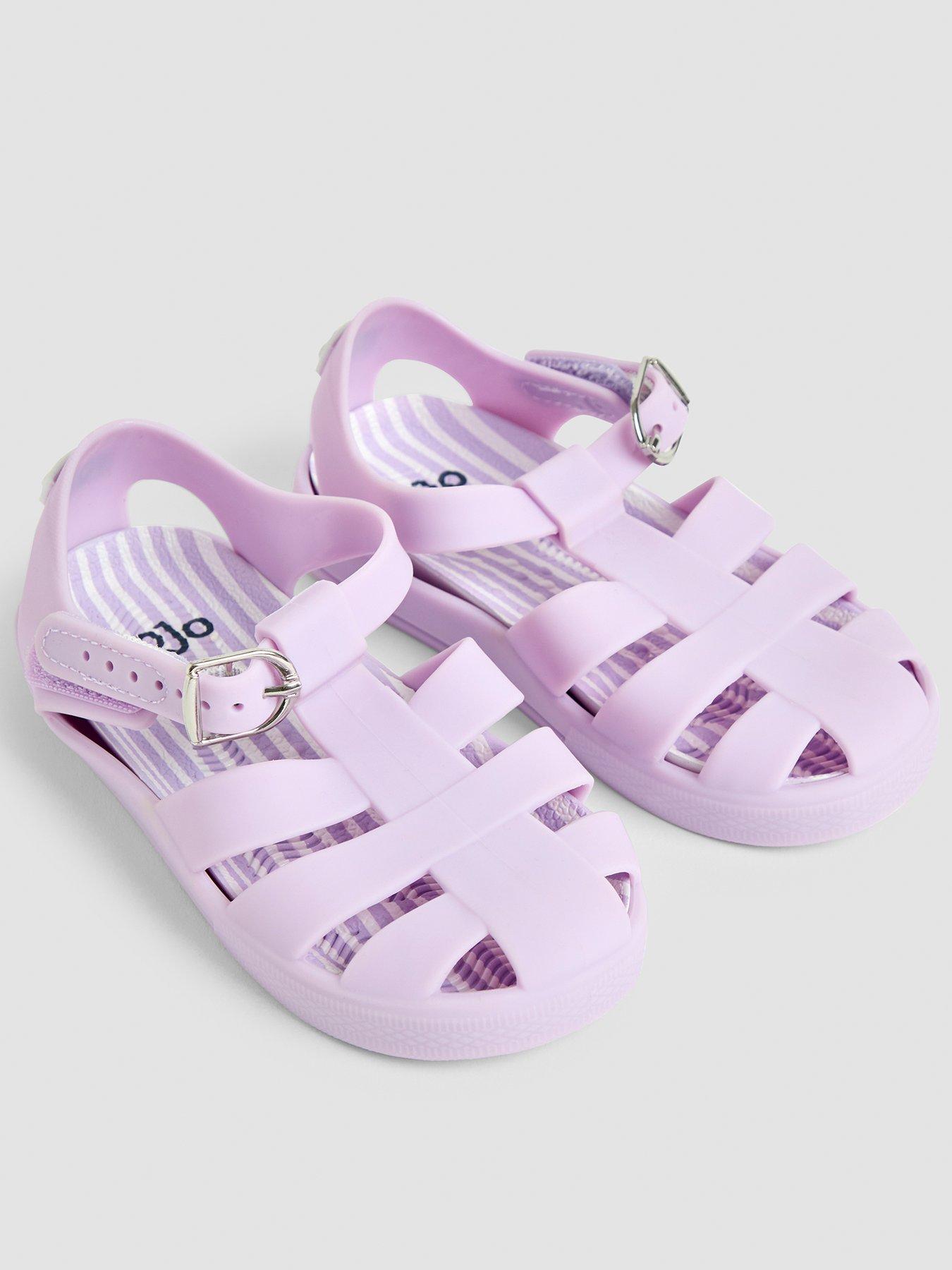 undefined Girls Jelly Sandals - Purple