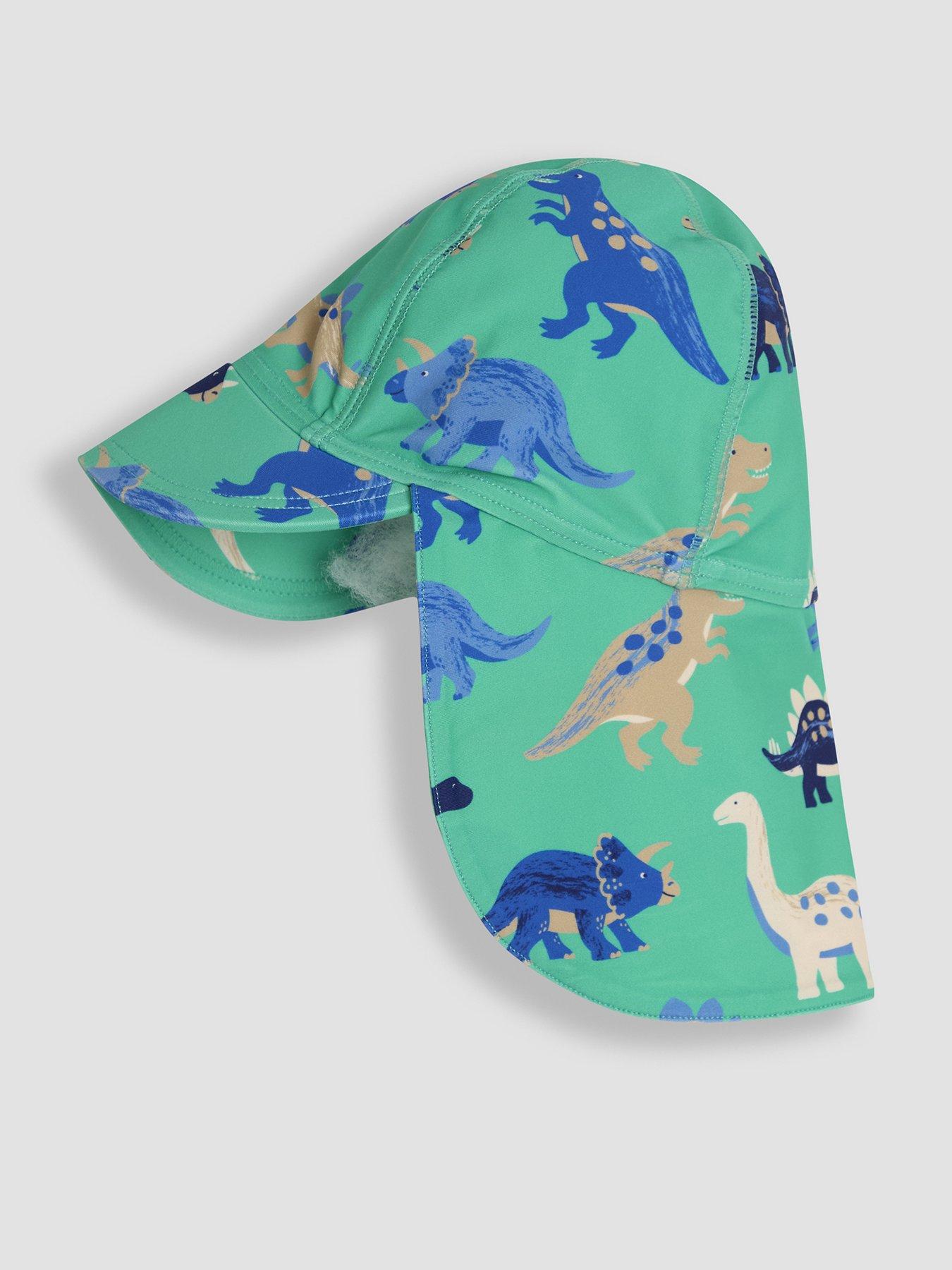 undefined Boys Dinosaur Sun Protection Hat - Blue
