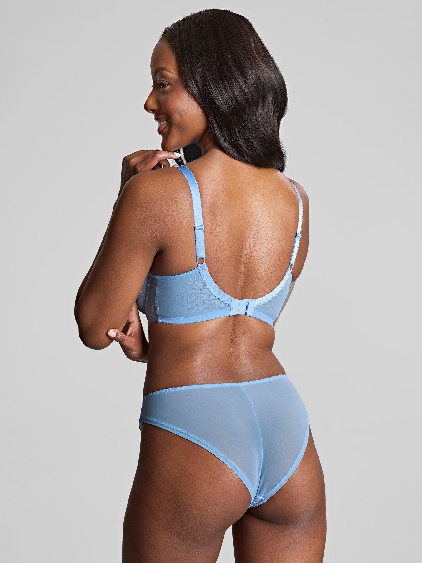 Image 2 of 4 of Panache Pale Blue Daisy Blossom Wired Balcony Bra - Daisy Chain