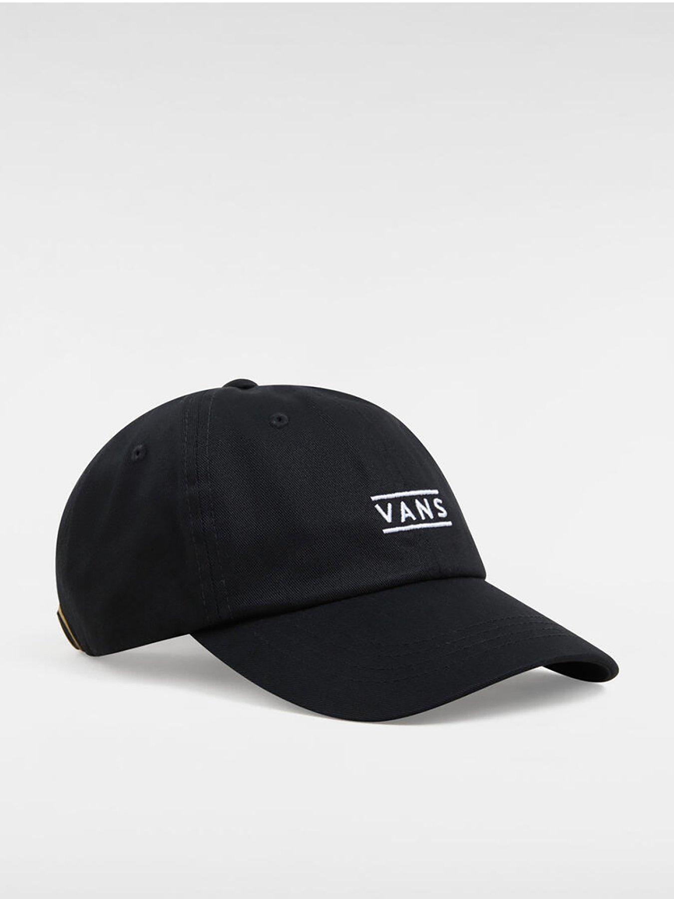 undefined Kid's Half Box Curved Bill Jockey Cap - Black