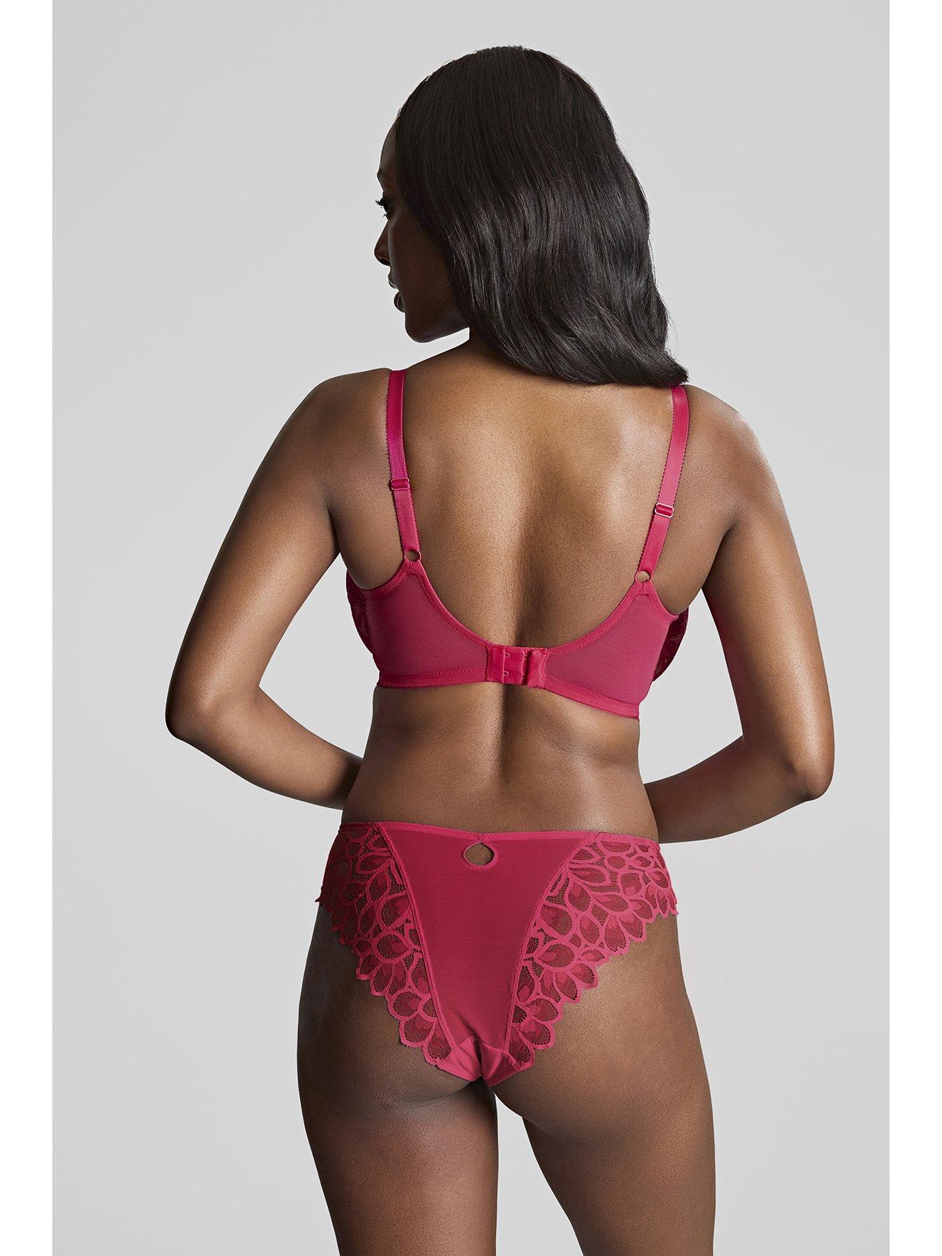 Image 2 of 4 of Panache Allure Raspberry Red Wired Full Cup Bra - Raspberry